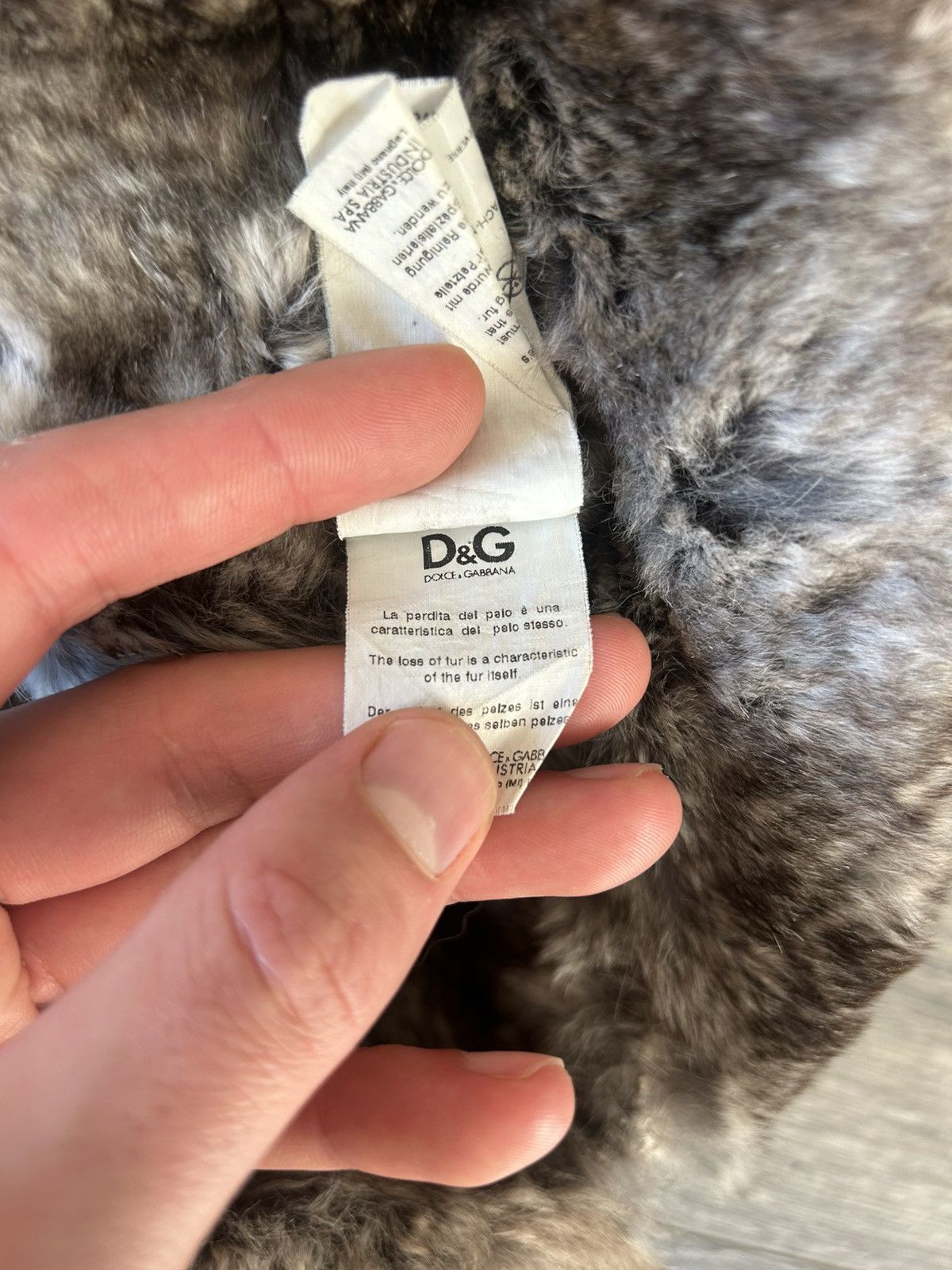 Dolce & Gabbana Dolce & Gabbana Denim & Rabbit Fur Trapper Hat Size ONE SIZE - 12 Thumbnail
