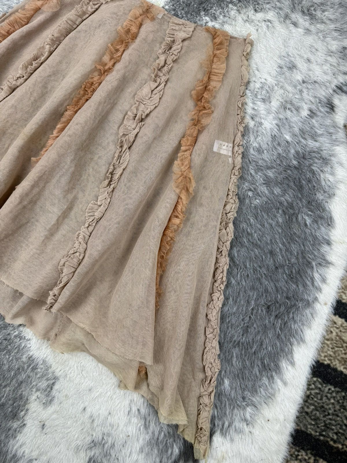 Marni MARNI Mesh Fairy Boho Skirt Size 28" / US 6 / IT 42 - 14 Thumbnail