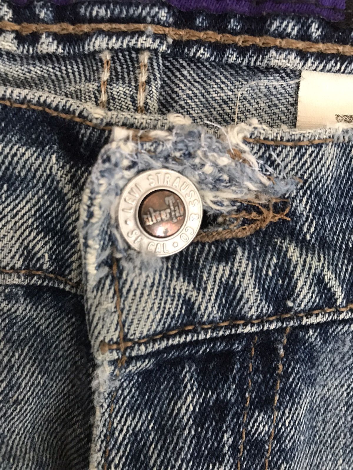 Levi's × Vintage Vintage Levi’s silver tab denim Size US 35 - 3 Thumbnail