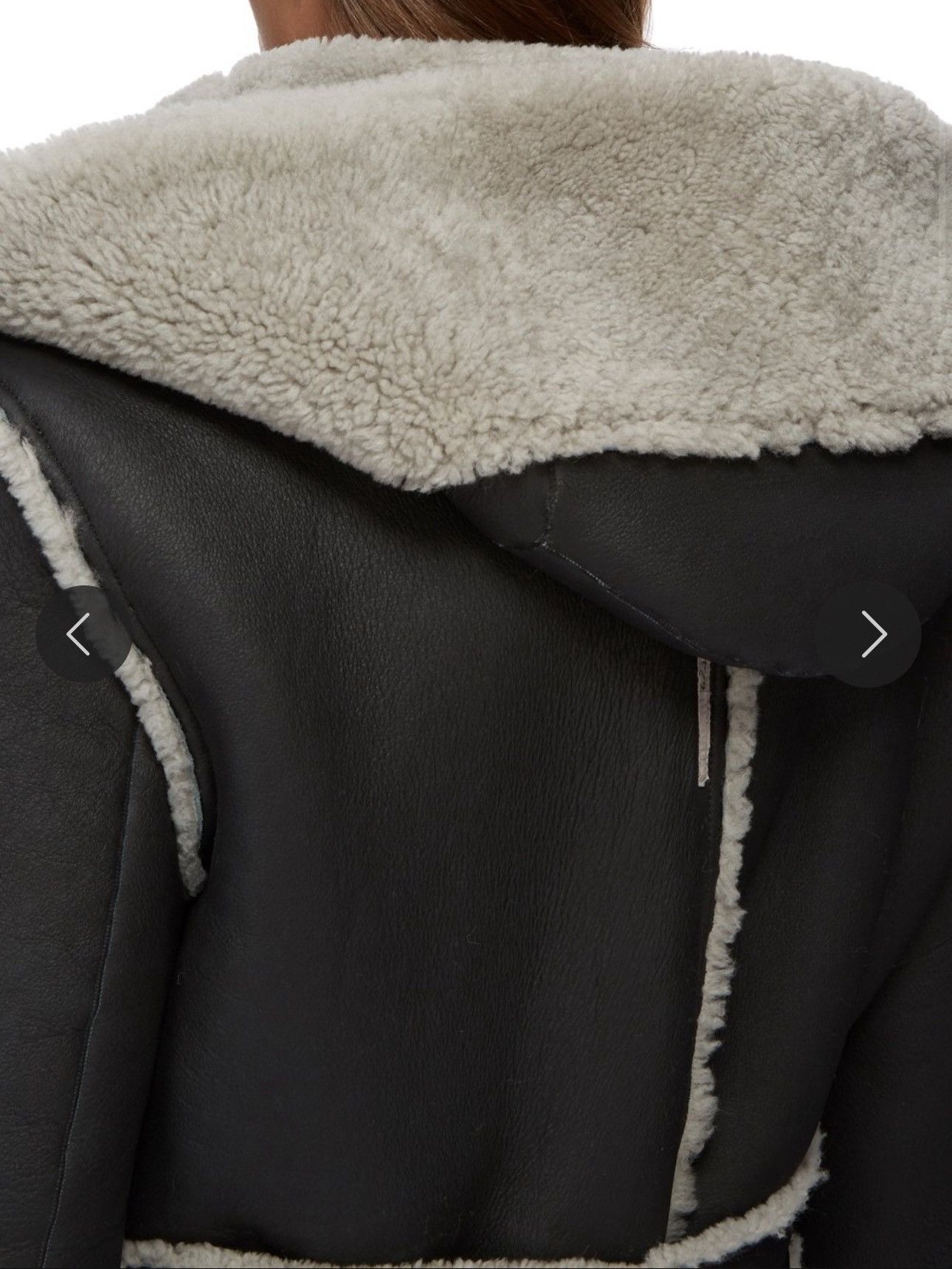 Rick Owens RICK OWENS FW24 PORTERVILLE RUNWAY MERINO SHEARLING Size US L / EU 52-54 / 3 - 5 Thumbnail