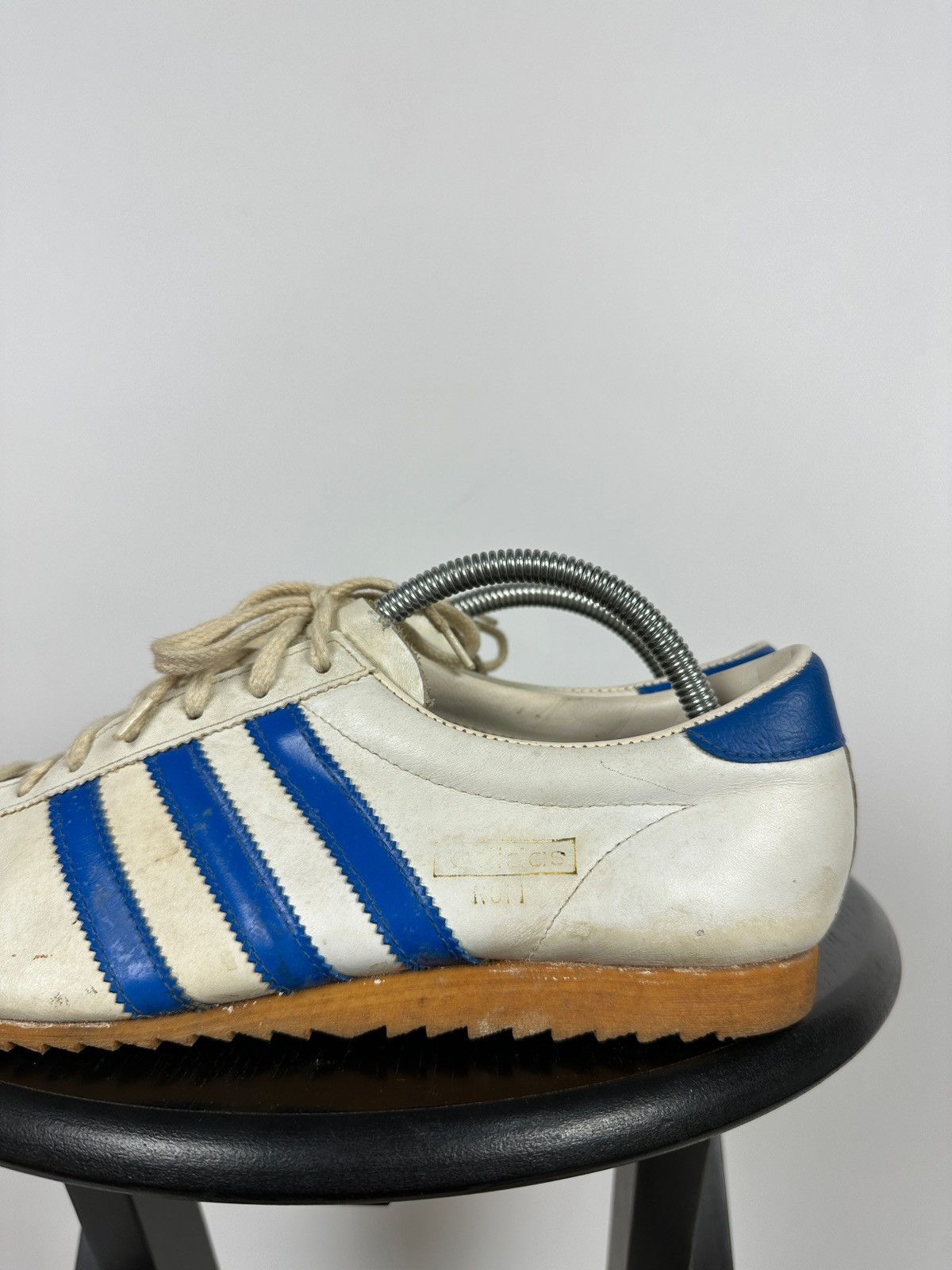 Adidas 1970-80s Adidas Rom Leather Sneakers Made In Austria Size US 9 / EU 42 - 14 Thumbnail