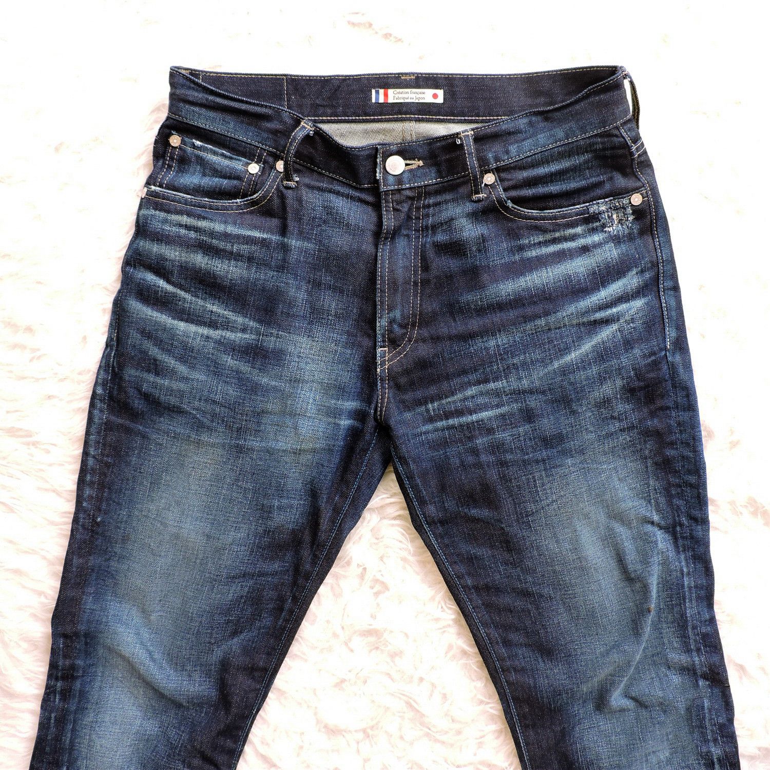 Japan Blue JAPAN BLUE JEANS DENIM LONG PANTS Size US 32 / EU 48 - 4 Thumbnail