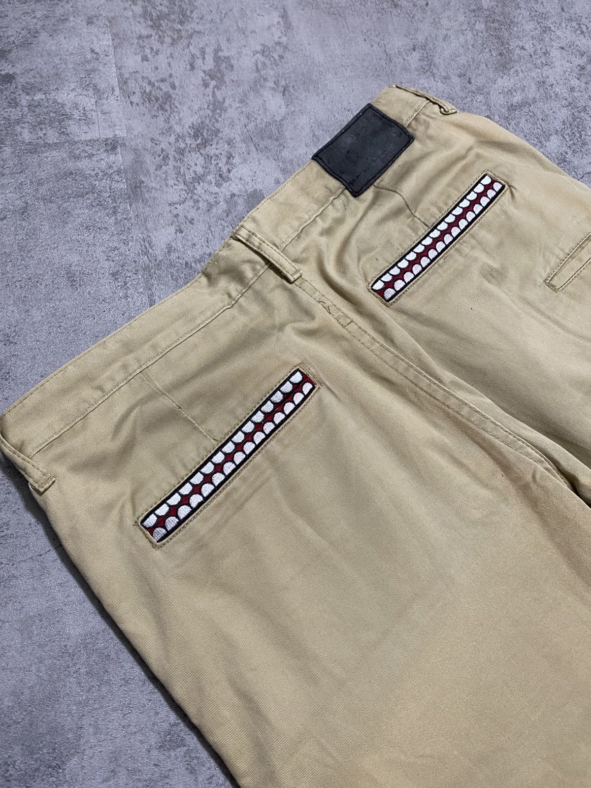 Original Fake SS11 ORIGINALFAKE KHAKI PANTS Size US 34 / EU 50 - 3 Thumbnail