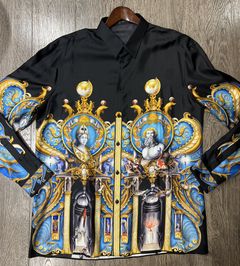 Gianni Versace baroque silk shirt - Versace Pre-Owned - Wond&rland Capri