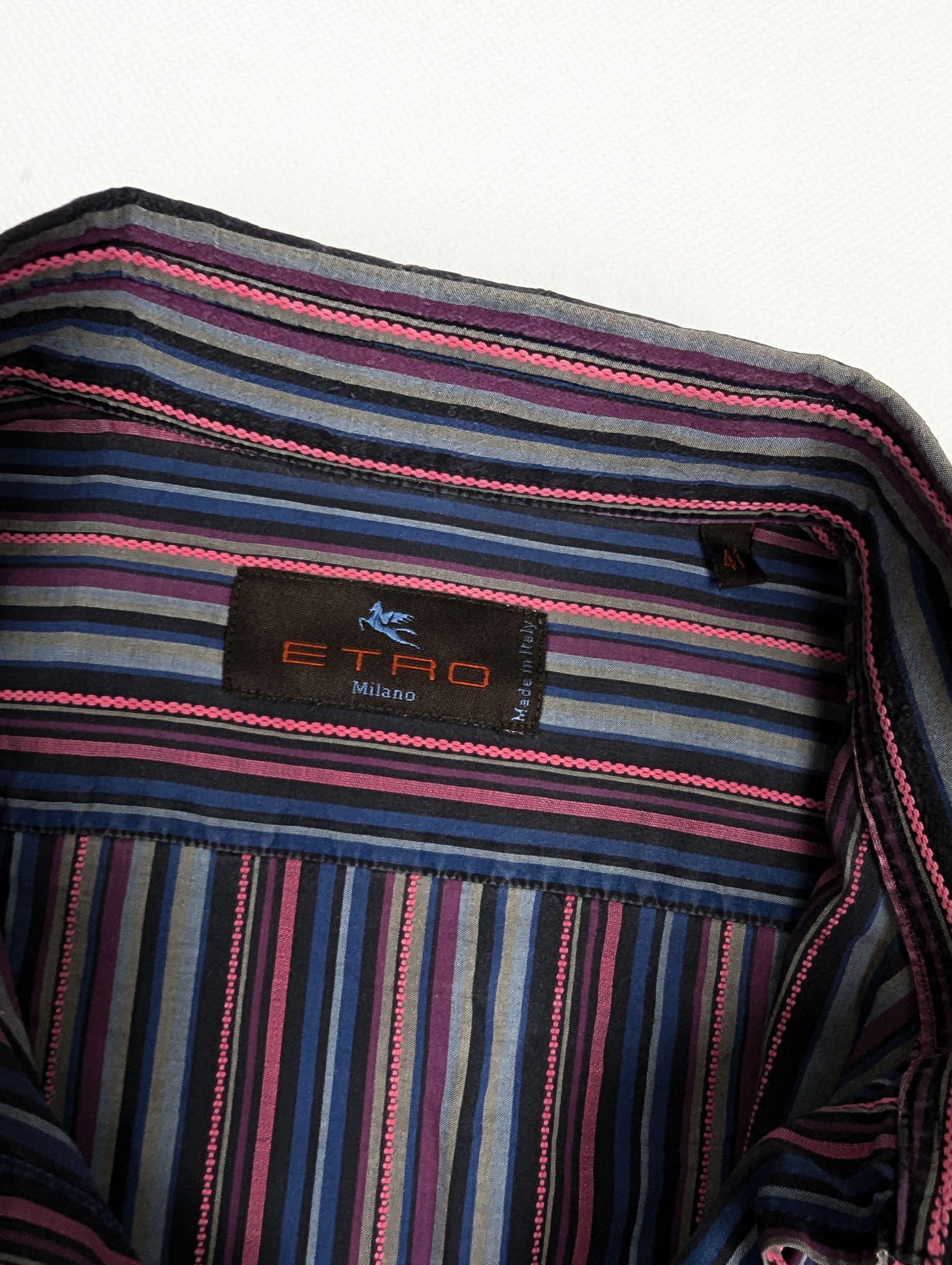 Etro Etro luxury shirt L Size US L / EU 52-54 / 3 - 5 Thumbnail