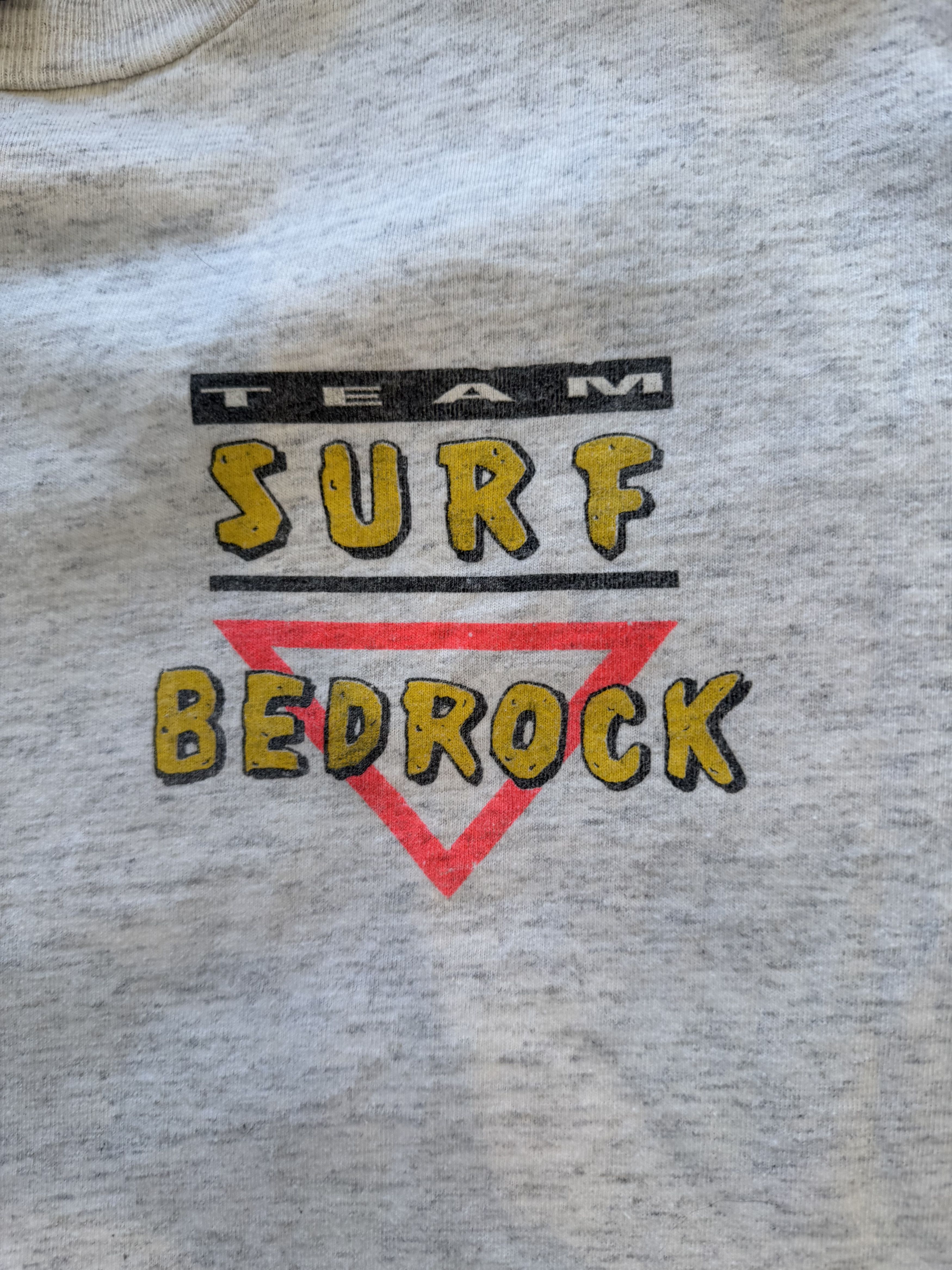 Cartoon Network × Changes × Vintage 1991 The Flintstones Team Surf Bedrock Hanna Barbera Prod. Size US XL / EU 56 / 4 - 3 Thumbnail