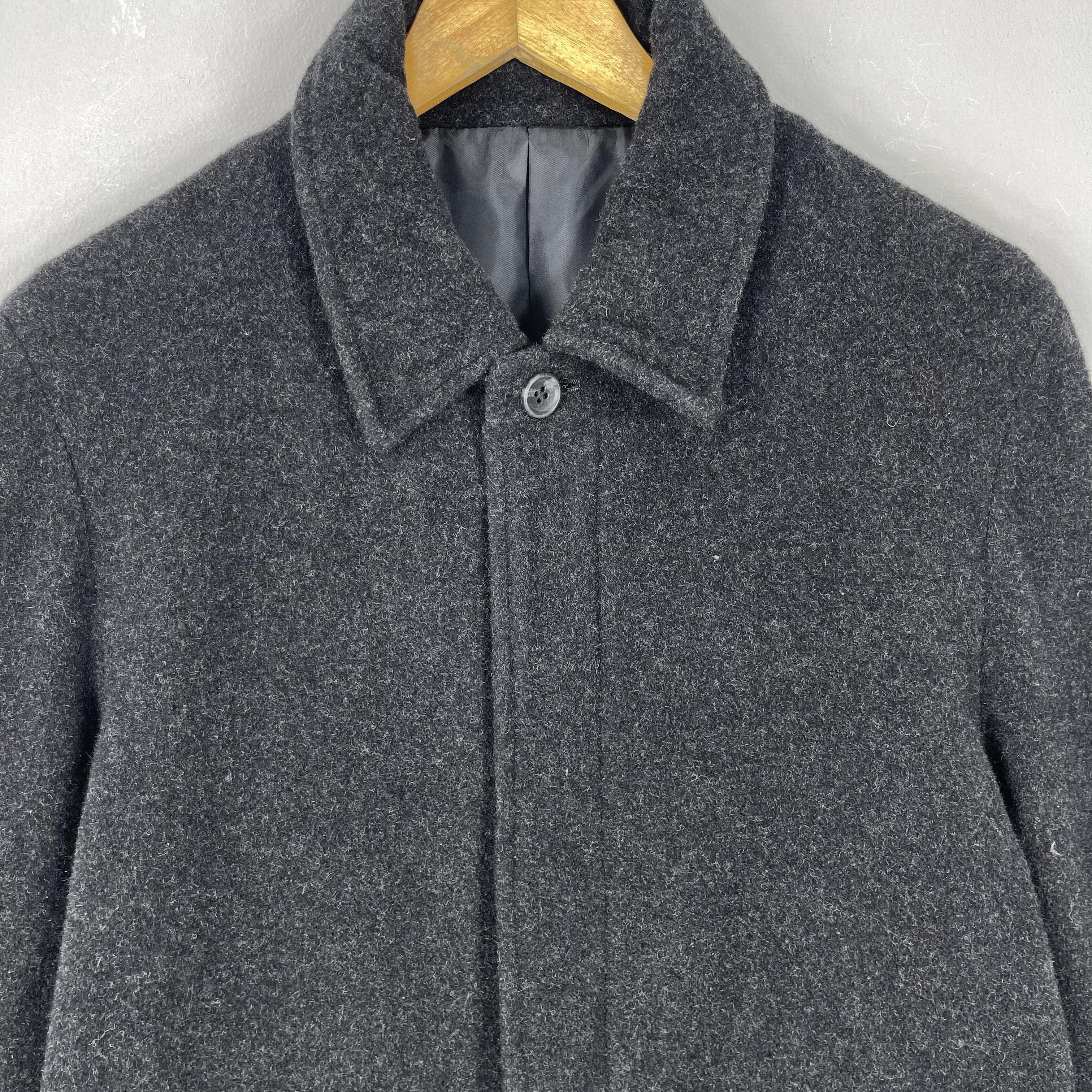 PPFM Vintage PPFM Zip Up Heavyweight Wool Long Jacket Size US S / EU 44-46 / 1 - 2 Thumbnail