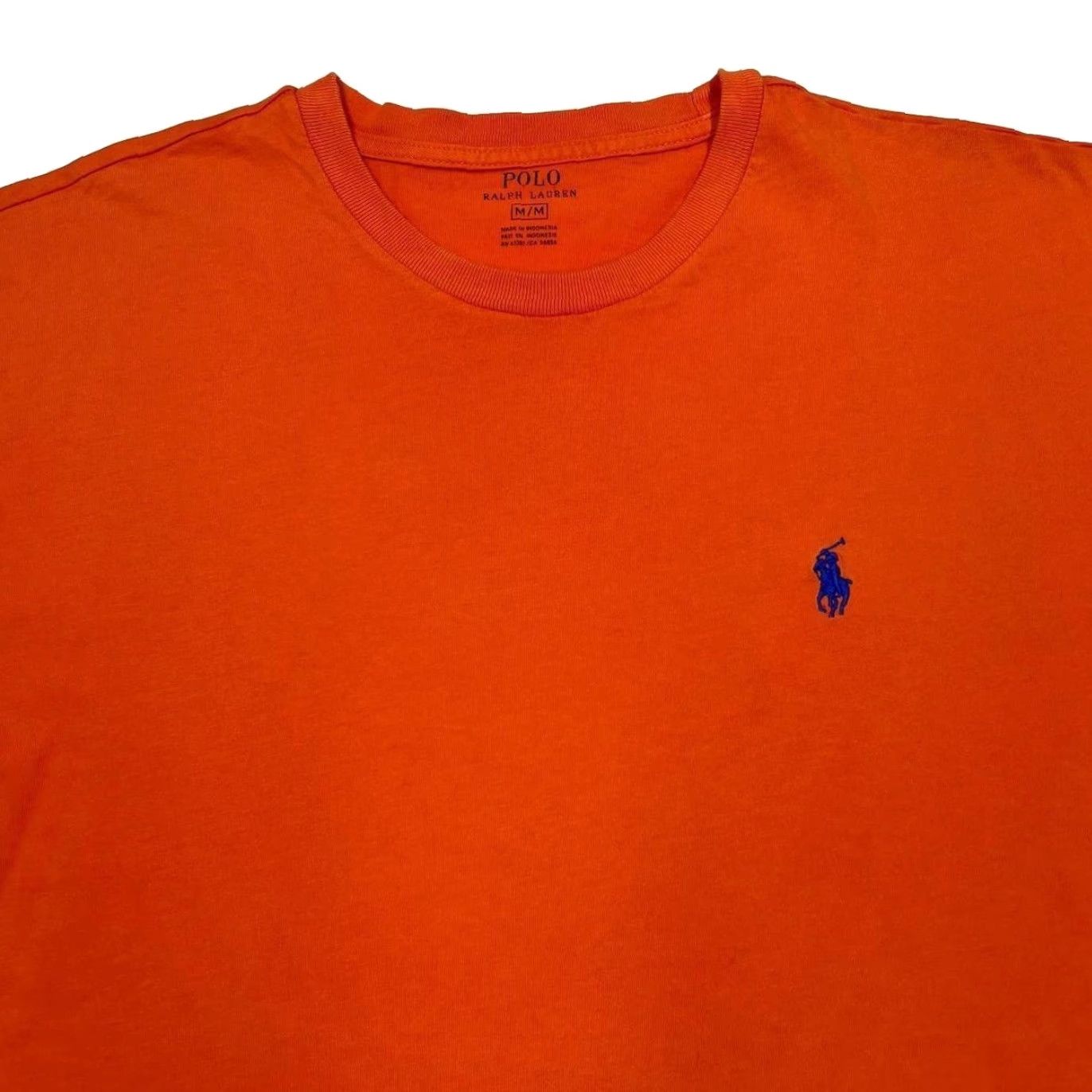 Polo Ralph Lauren Polo Ralph Lauren Essential Embroidered Mini Logo Short Sleeve Orange T-Shirt Medium Mens Size US M / EU 48-50 / 2 - 3 Thumbnail