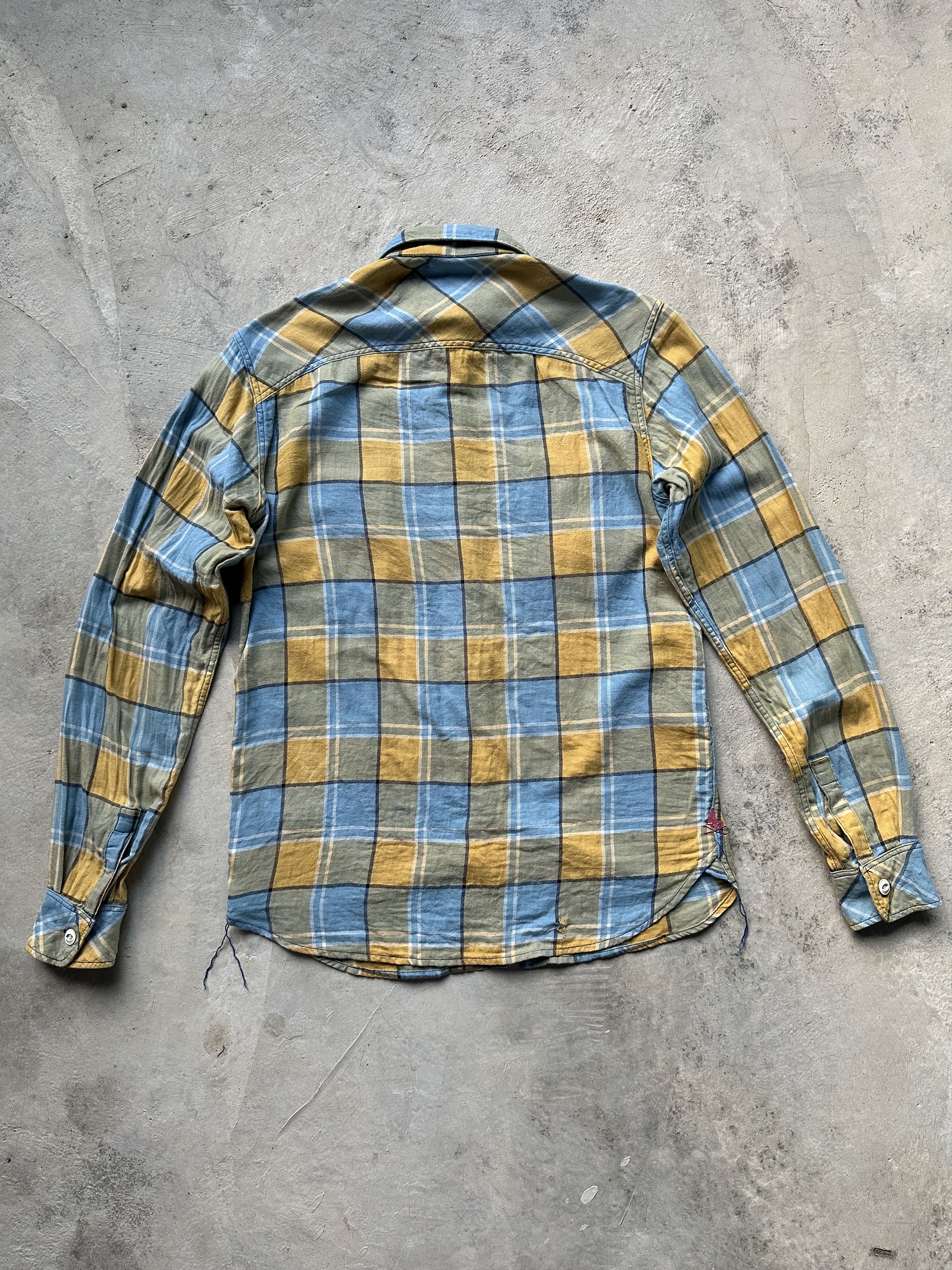Hysteric Glamour Hysteric Glamour Gusset Tartan Plaid Long Sleeve Shirt Size US S / EU 44-46 / 1 - 2 Thumbnail