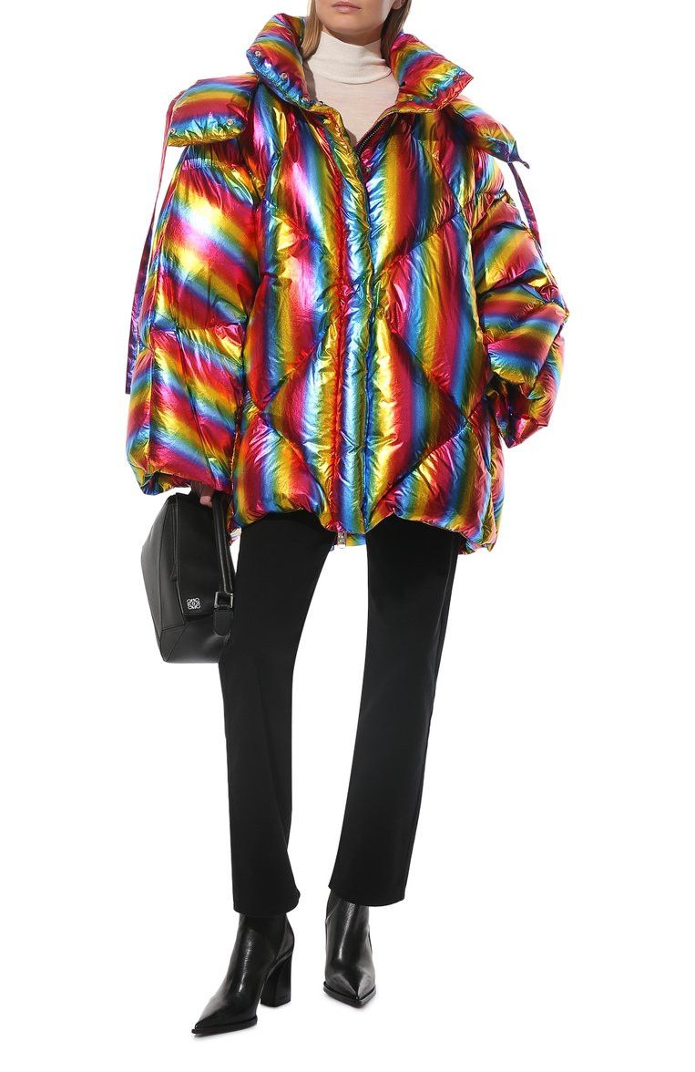 Dolce & Gabbana o1y0825 Shell Hooded Jacket in Multicolor Size S / US 4 / IT 40 - 4 Thumbnail