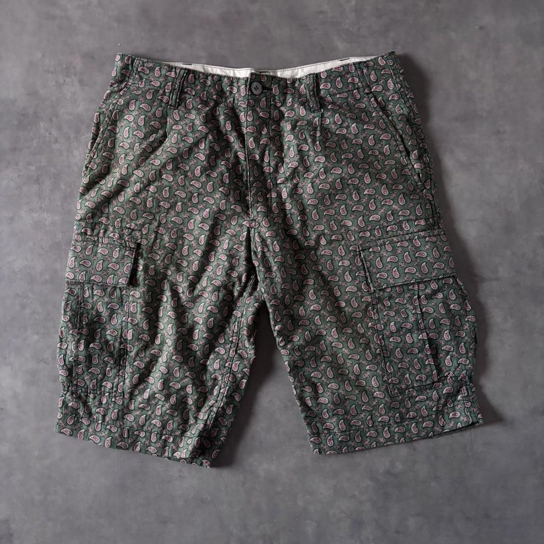Junya Watanabe Comme des Garçons Junya Watanabe all-over print shorts AK65 Size US 31 - 1 Thumbnail
