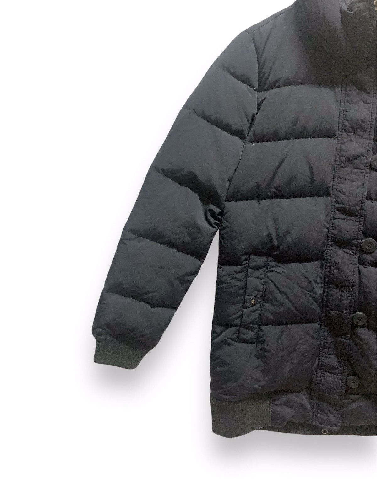 Nike × Vintage NIKE Sportswear Black Long Puffer Jacket Size US M / EU 48-50 / 2 - 2 Thumbnail