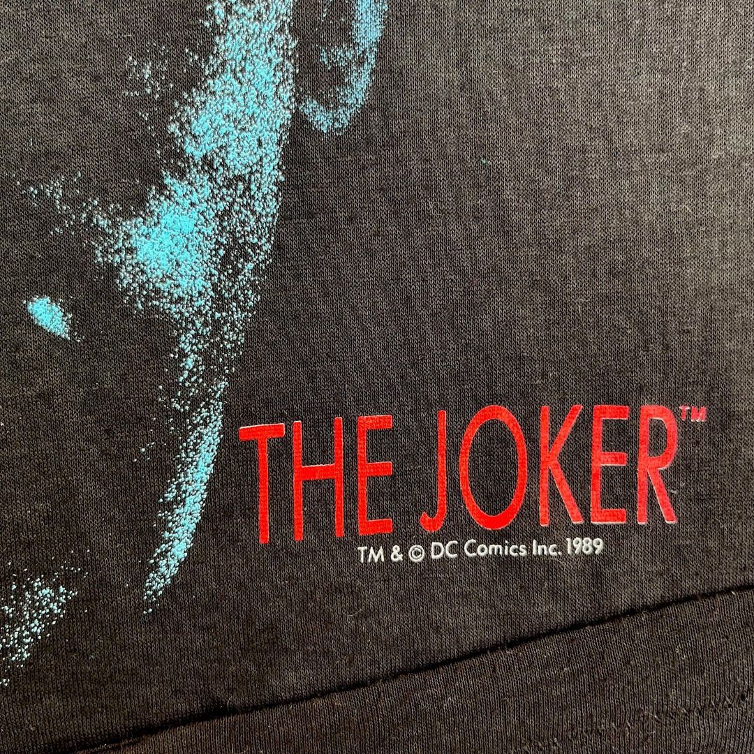 DC Comics × Vintage The Joker 1989 Vintage Batman Tim Burton USA Made T-Shirt Size US M / EU 48-50 / 2 - 3 Thumbnail