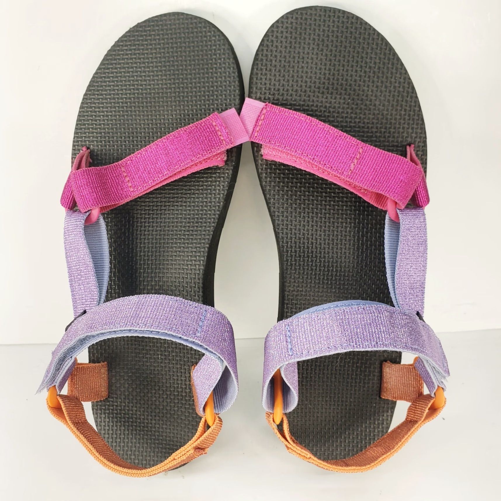 Teva Teva Midform Universal Spectrum Sandal Women's Multicolor US9 EU40 Strappy Adjustable Rubber Comfortable Colorblock Modern Size US 9 / IT 39 - 7 Thumbnail