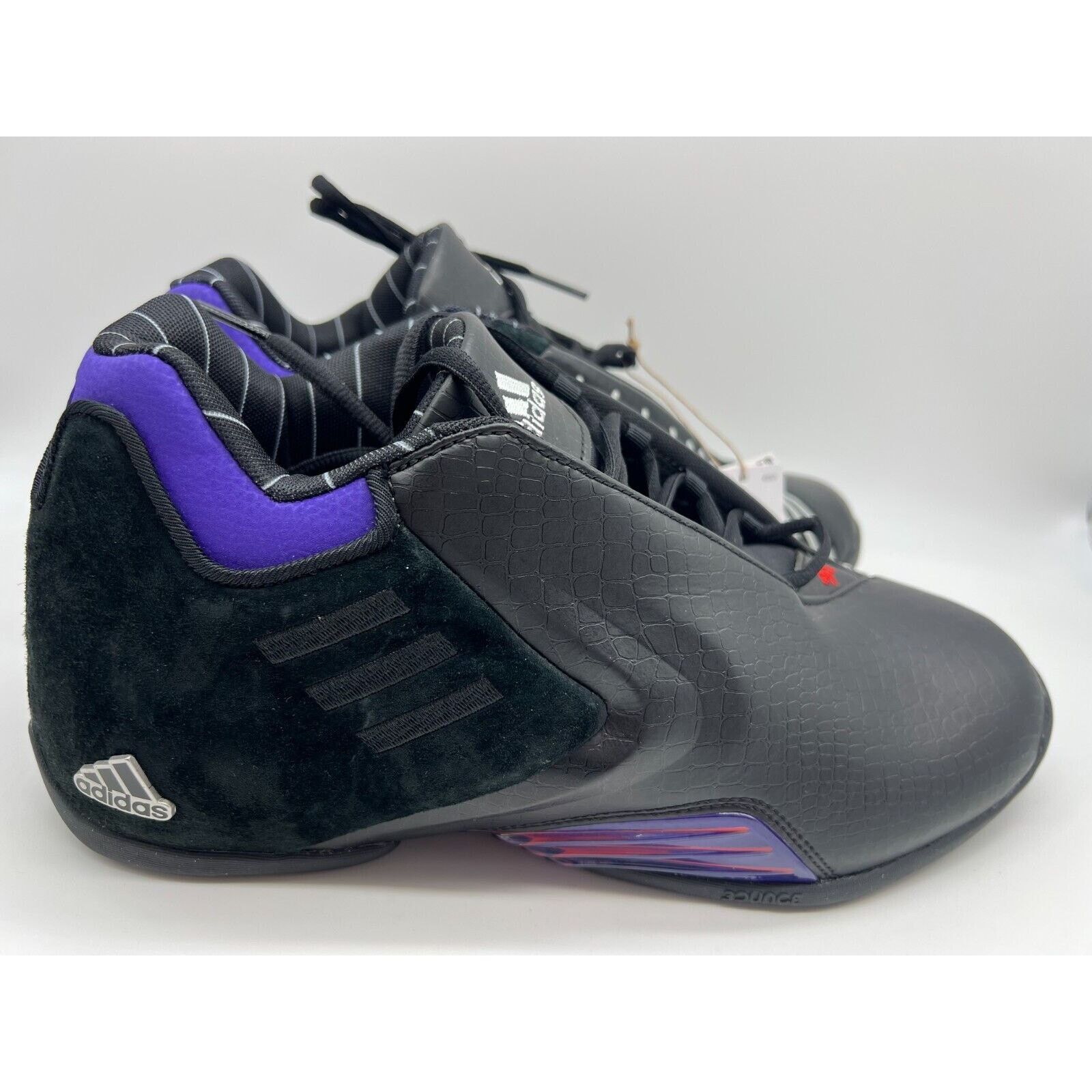 Adidas Adidas TMAC 3 Restomod Raptors Black Purple Men Size 10.5 Size US 10.5 / EU 43-44 - 1 Thumbnail