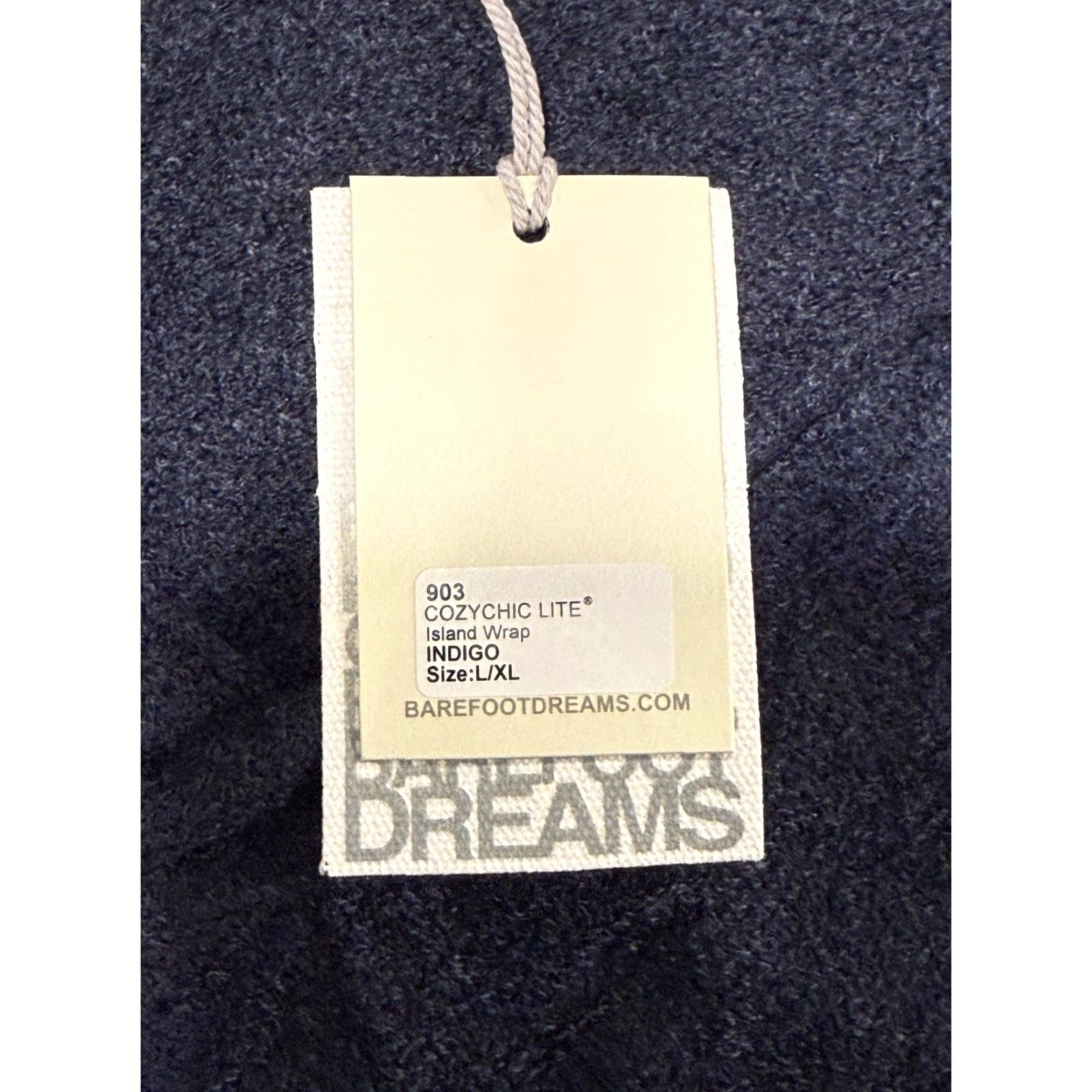 Vintage Barefoot Dreams CozyChic Lite Island Wrap Cardigan Indigo Sz Large X-Large Size L / US 10 / IT 46 - 4 Thumbnail