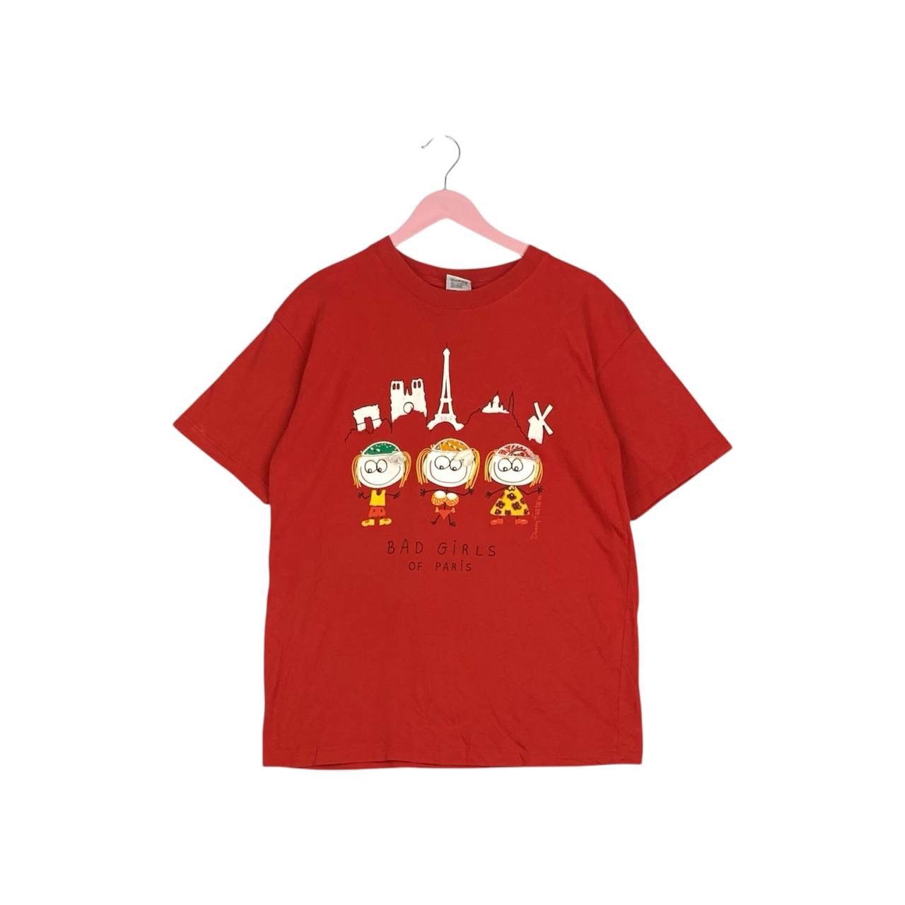 Designer × Vintage Vintage T-Shirt Danny First Bad Girls of Paris 1995 size S Size US S / EU 44-46 / 1 - 1 Thumbnail