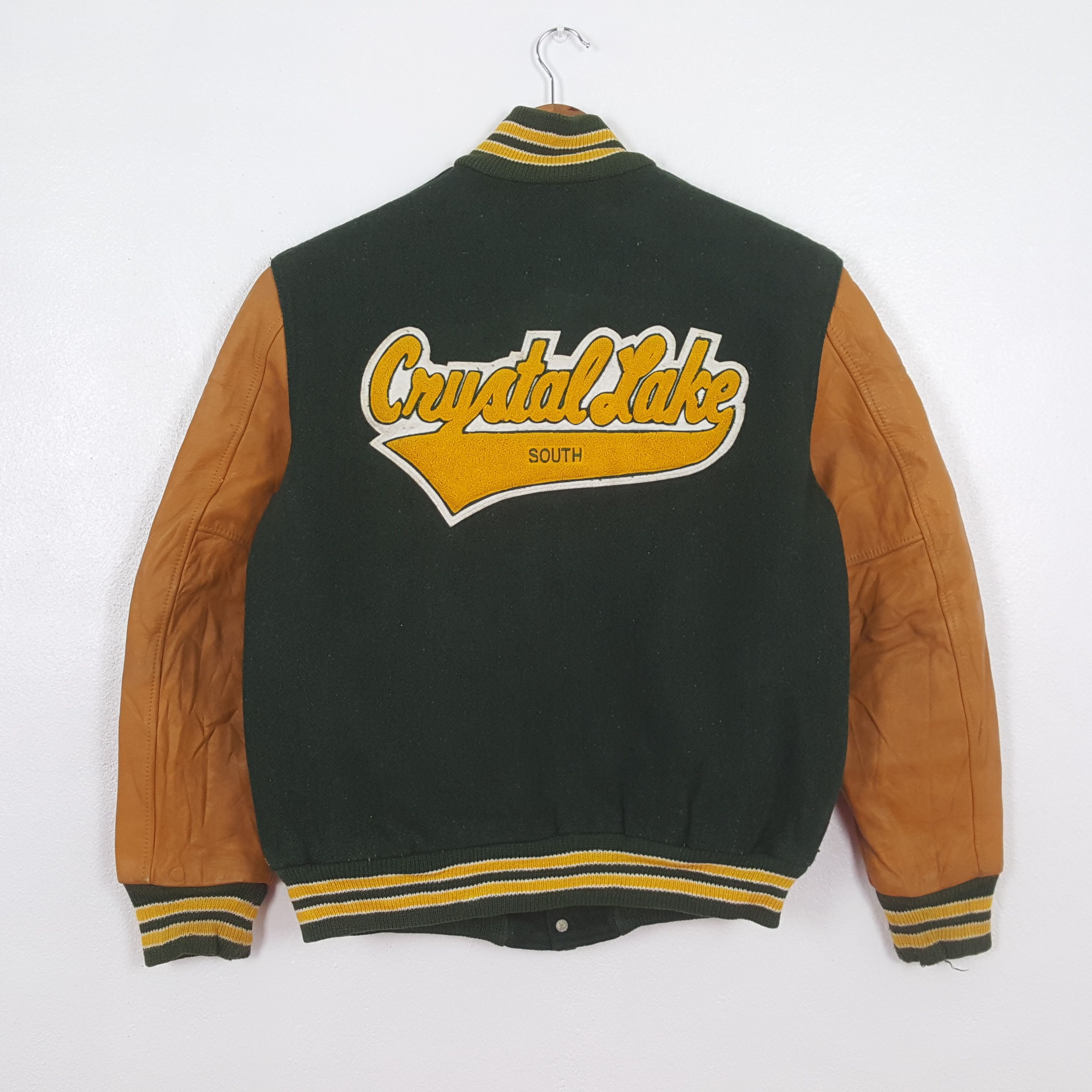 NEFF Vintage Crystal Lake South NFL Varsity Jacket C304N7 Size US L / EU 52-54 / 3 - 1 Thumbnail