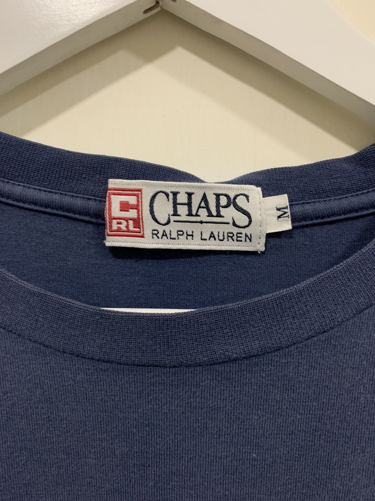 Chaps Chaps Ralph Lauren T Shirt M Blue Japan Store Size US M / EU 48-50 / 2 - 5 Thumbnail