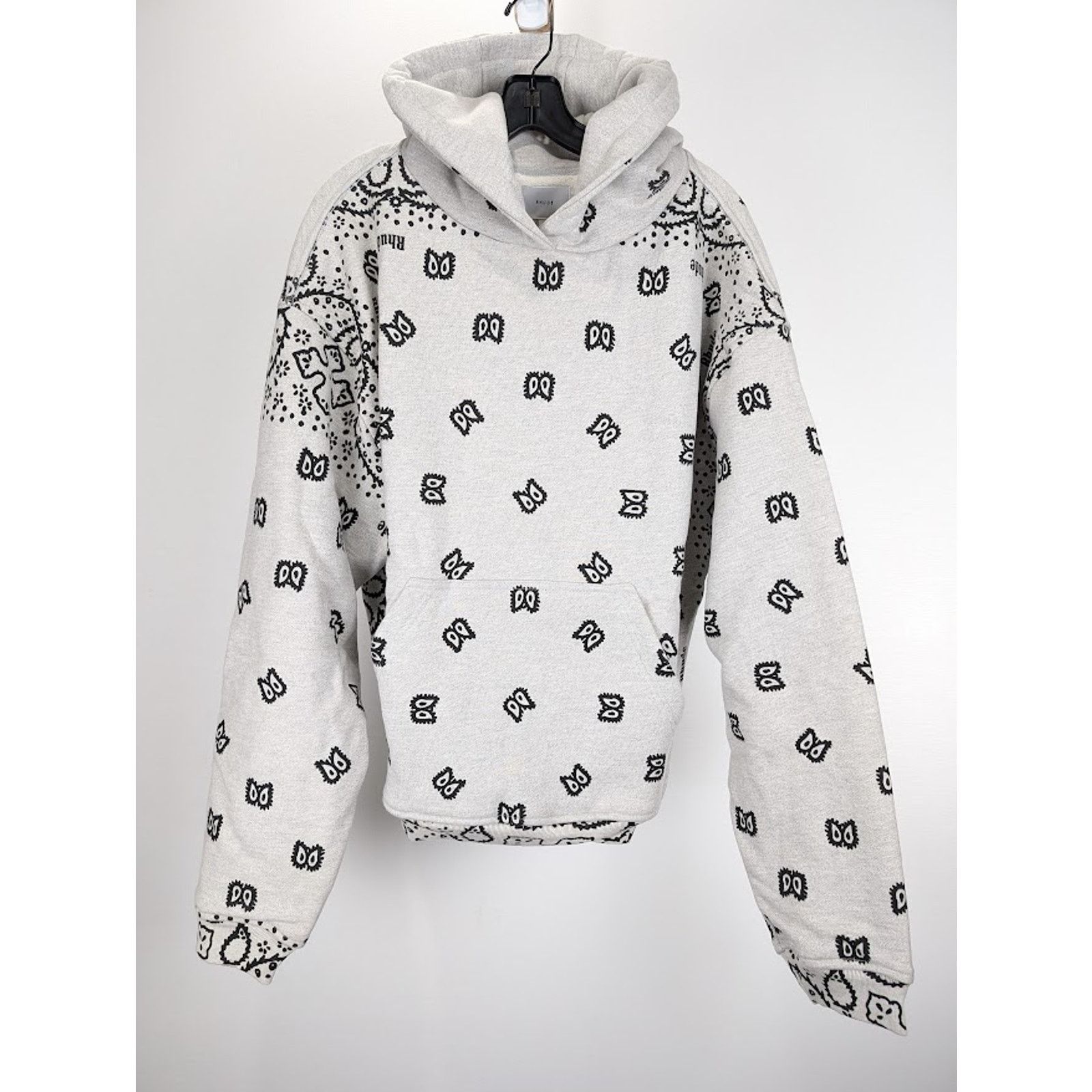 Rhude o1rshd1 Rhude Bandana Hoodie in Heather Grey Size US XXL / EU 58 / 5 - 2 Thumbnail
