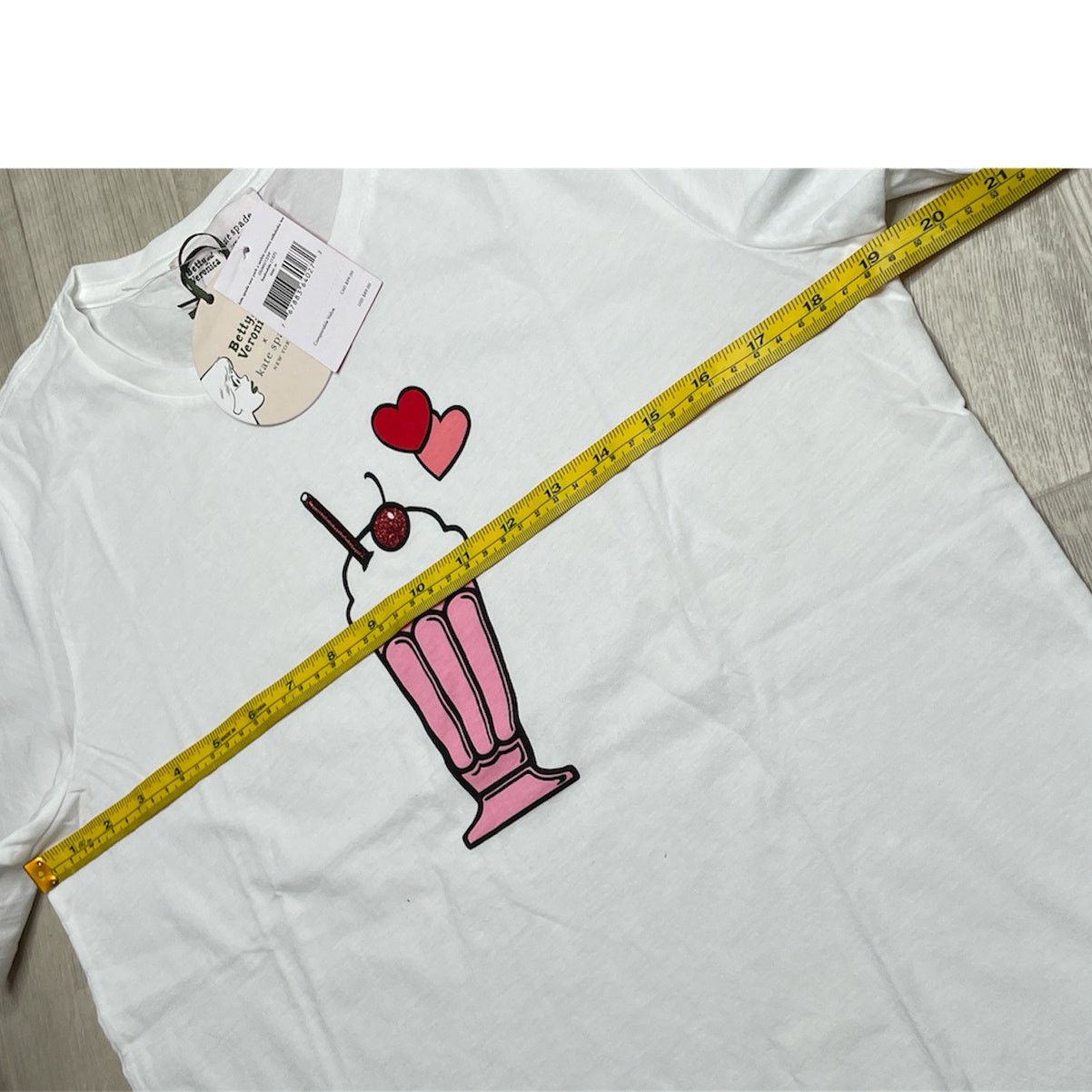 Kate Spade Kate Spade x Archie comics milkshake tee Shirt Fresh White M Size S / US 4 / IT 40 - 7 Thumbnail