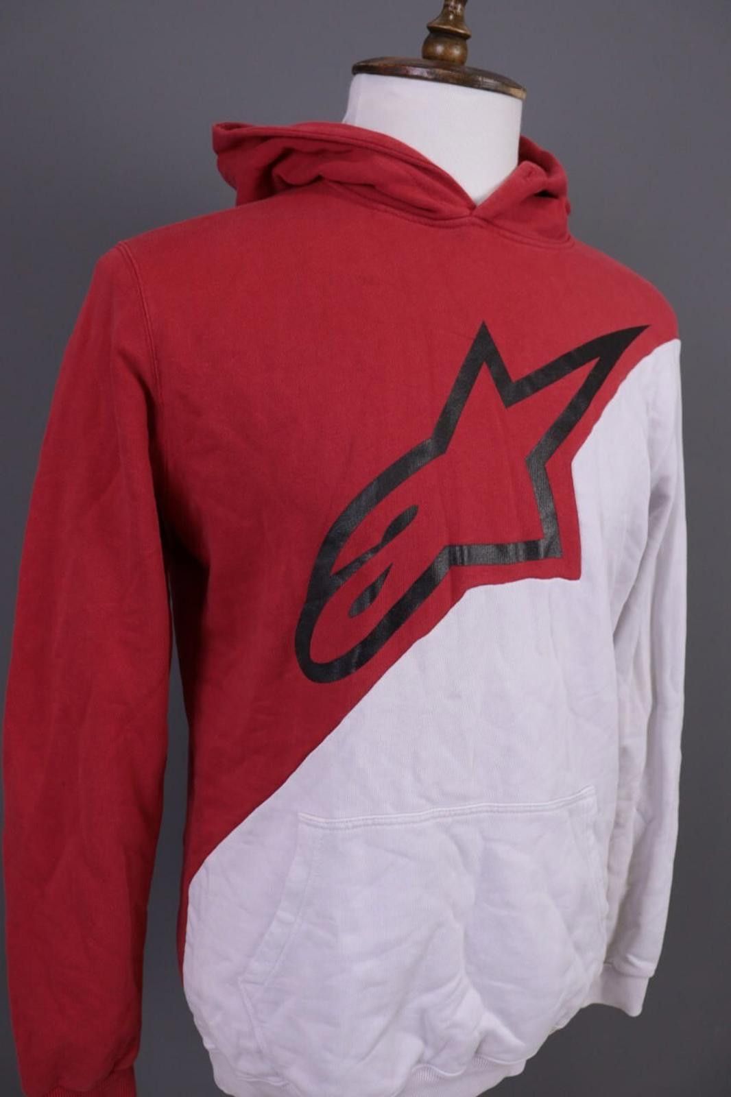 Alpinestars Alpinestars White Colorblock Hoodie Sweater Size L Size US L / EU 52-54 / 3 - 6 Thumbnail