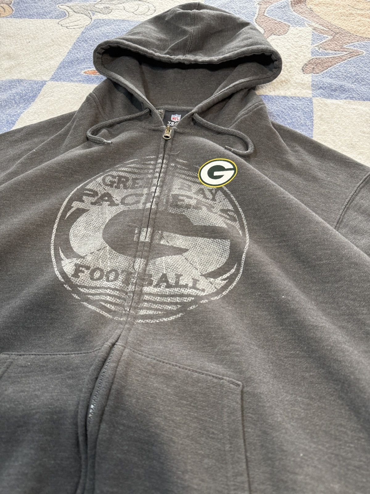 NFL Green Bay packers zip up sweatshirt Size US XXL / EU 58 / 5 - 2 Thumbnail