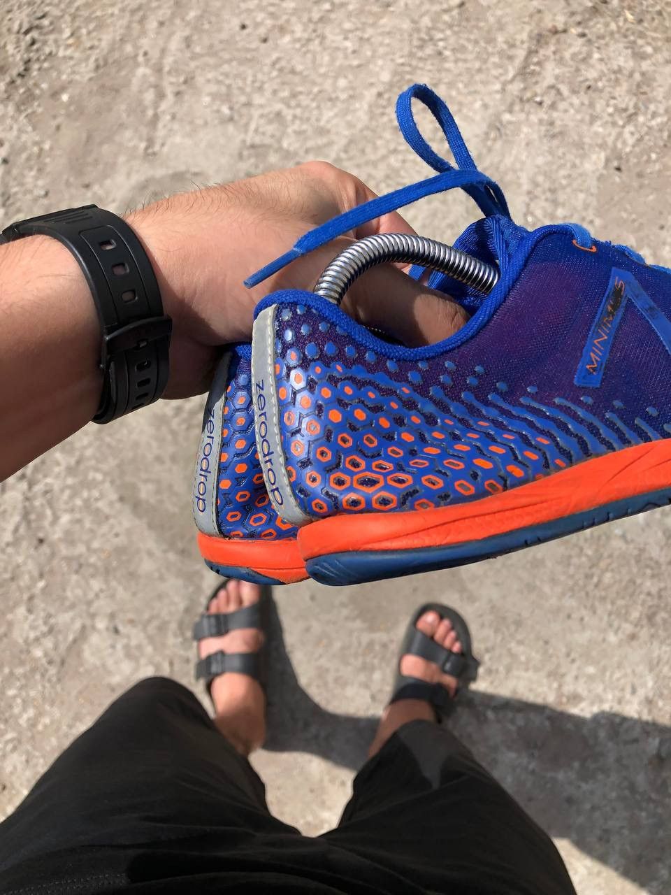 New Balance × Vintage VERY RARE NEW BALANCE MINIMUM TRAINING RUNNING ZERODROP Y2K Size US 7.5 / EU 40-41 - 3 Thumbnail