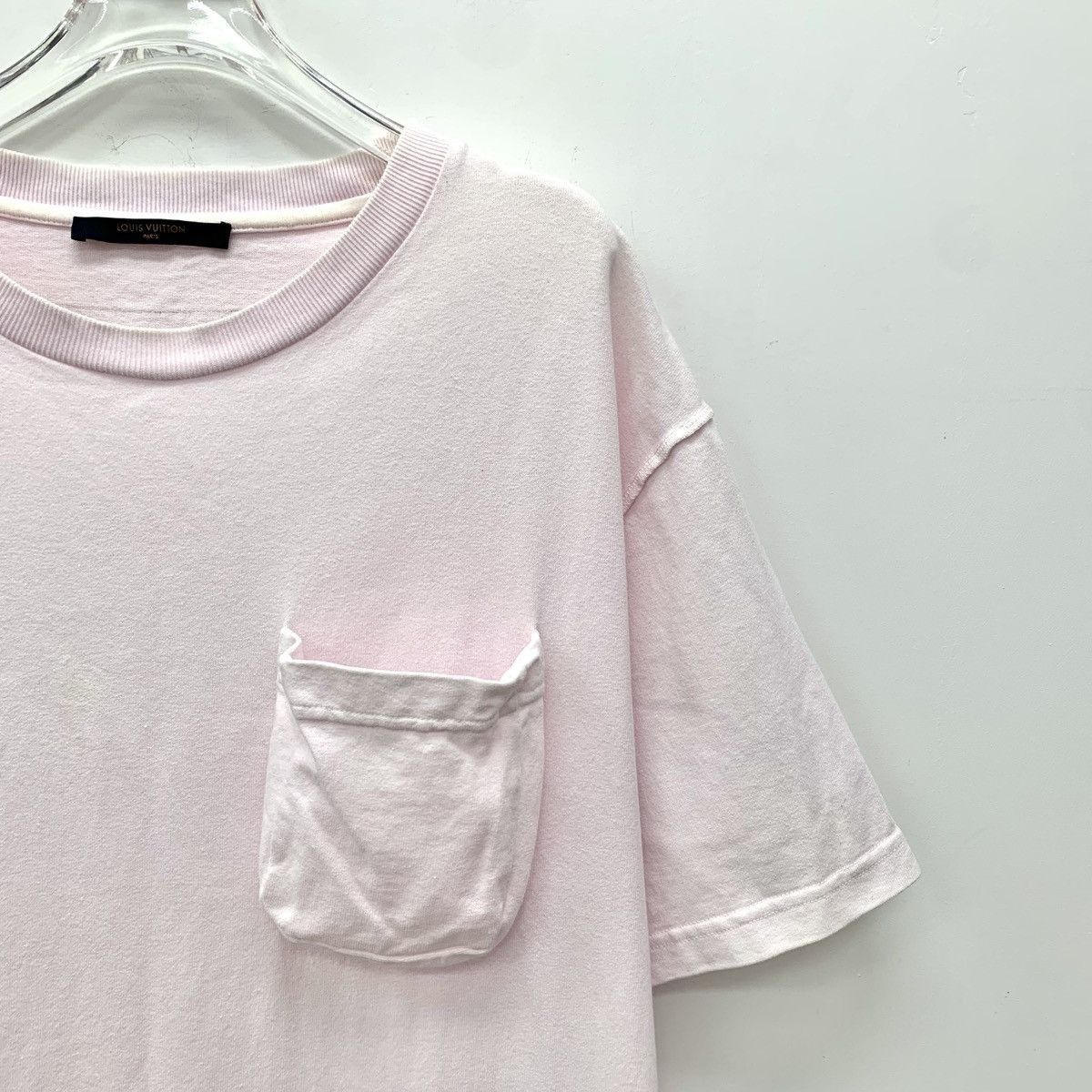Louis Vuitton Pink Short Sleeve Pocket Shirt Size L Size US L / EU 52-54 / 3 - 3 Thumbnail
