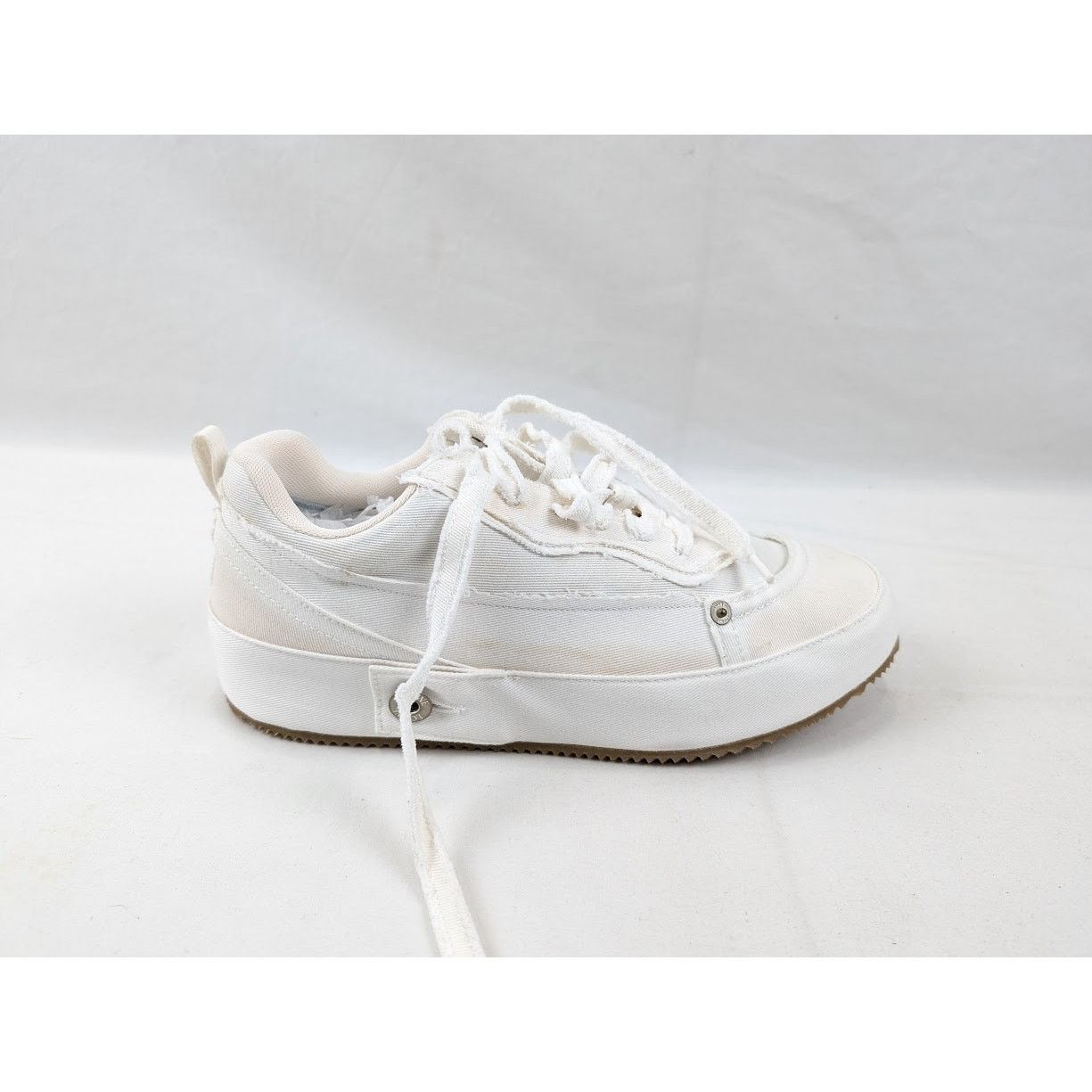Loewe o1rshd1 Low-Top Cloth Sneakers in Blanco Size US 10 / EU 43 - 1 Thumbnail