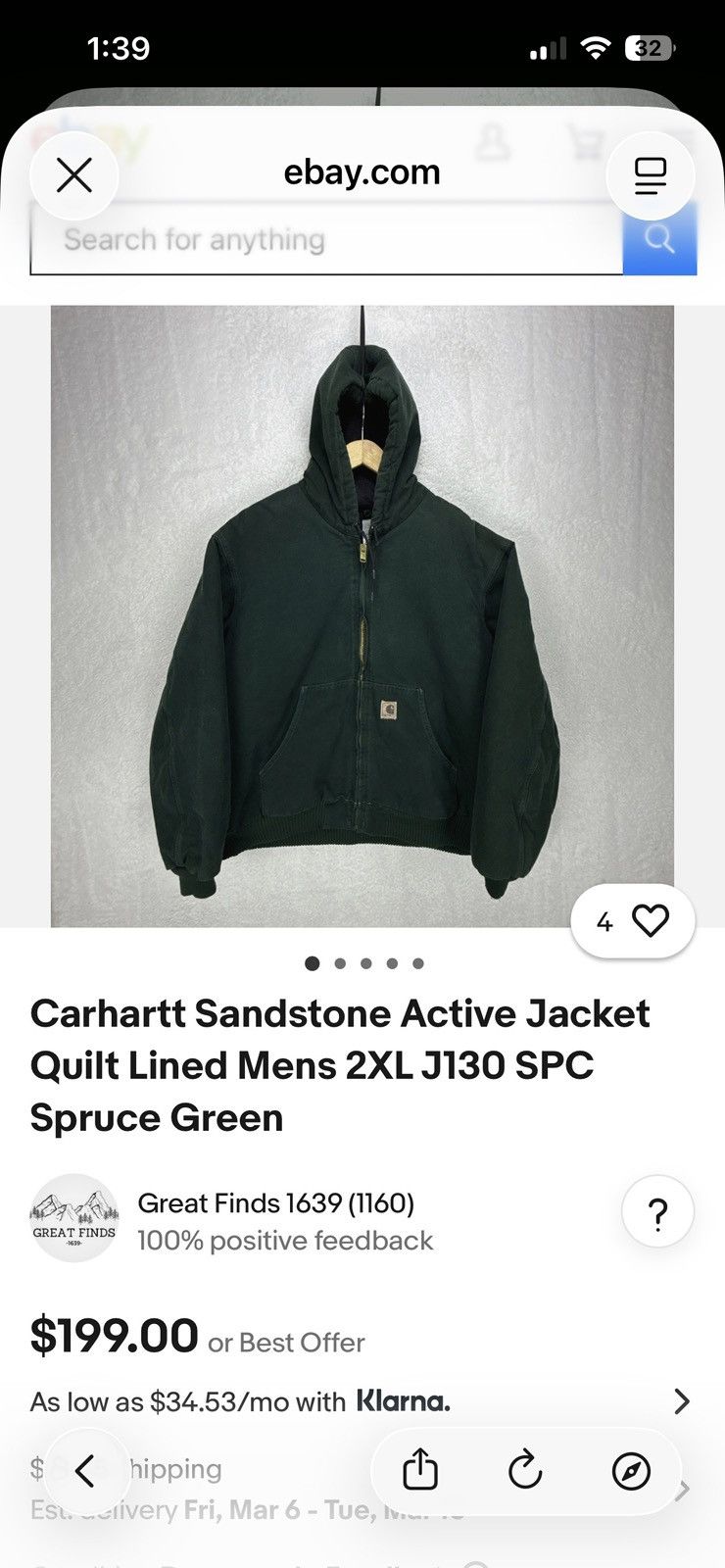 Carhartt 2XL Carhartt Jacket bundle Size US XXL / EU 58 / 5 - 8 Thumbnail