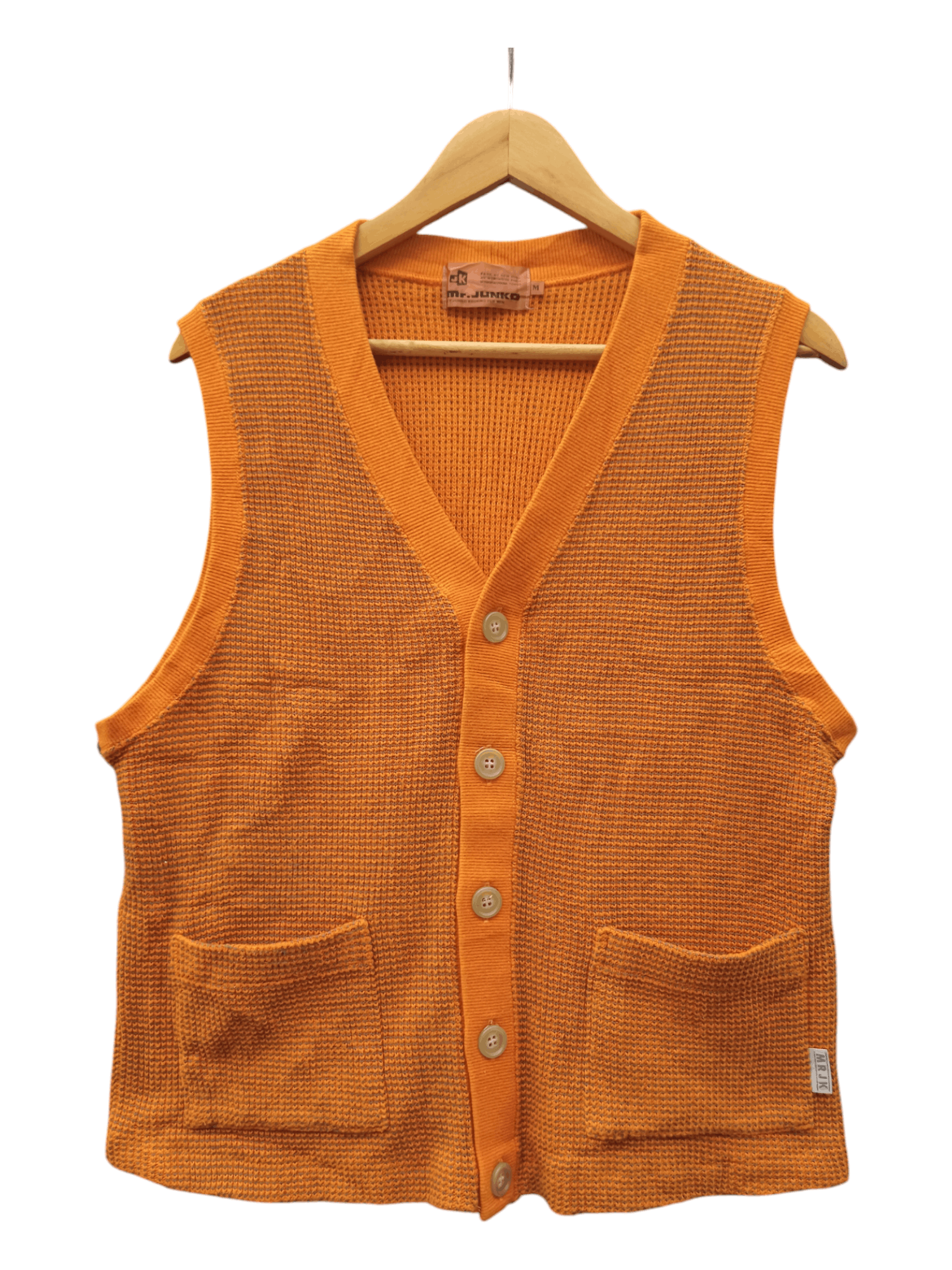 Mr. Junko Nice 💥 Mr. Junko Orange Koshino Vest Size US M / EU 48-50 / 2 - 1 Thumbnail
