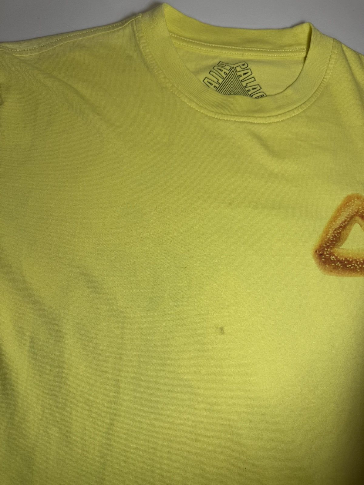 Palace Palace Tri Ferg Pretzel Logo Tee Shirt Yellow Small Size US S / EU 44-46 / 1 - 4 Thumbnail