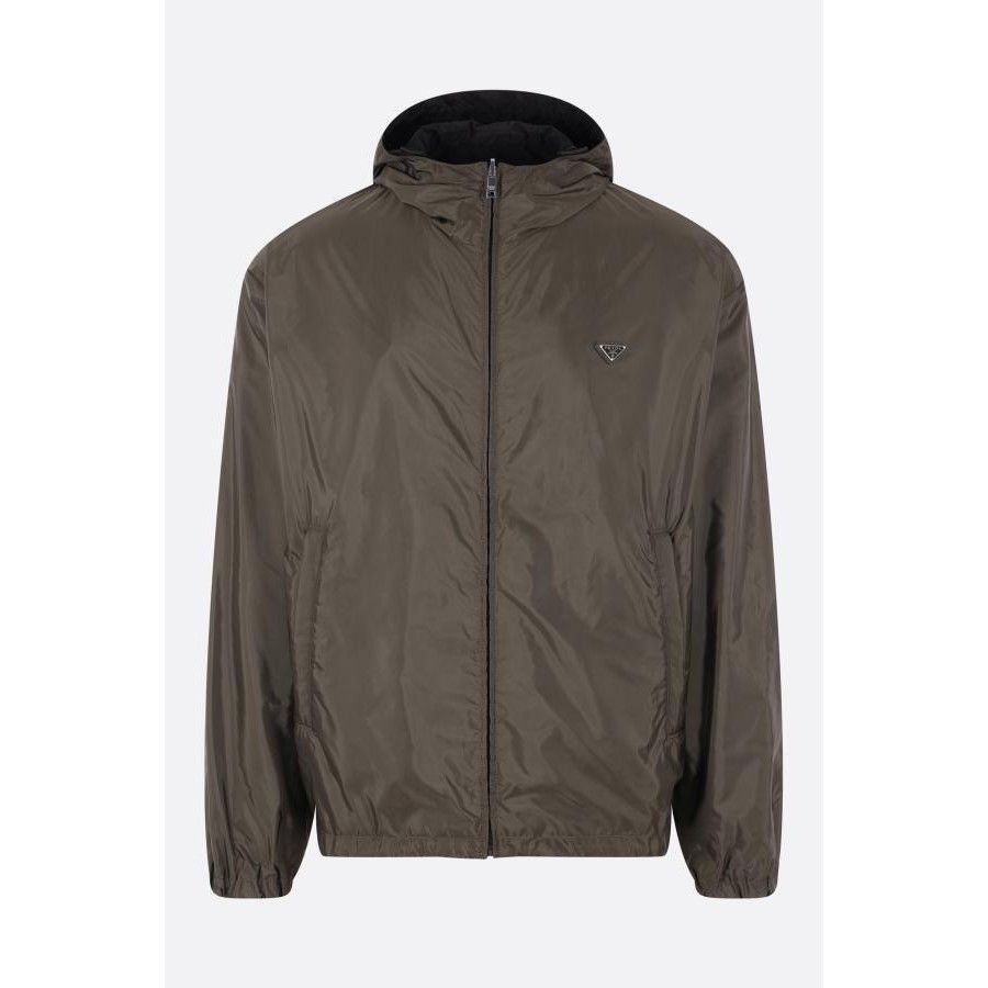 Prada PRADA Reversible Gray Re Nylon Windbreaker Jacket New & Auth Size US XL / EU 56 / 4 - 1 Preview