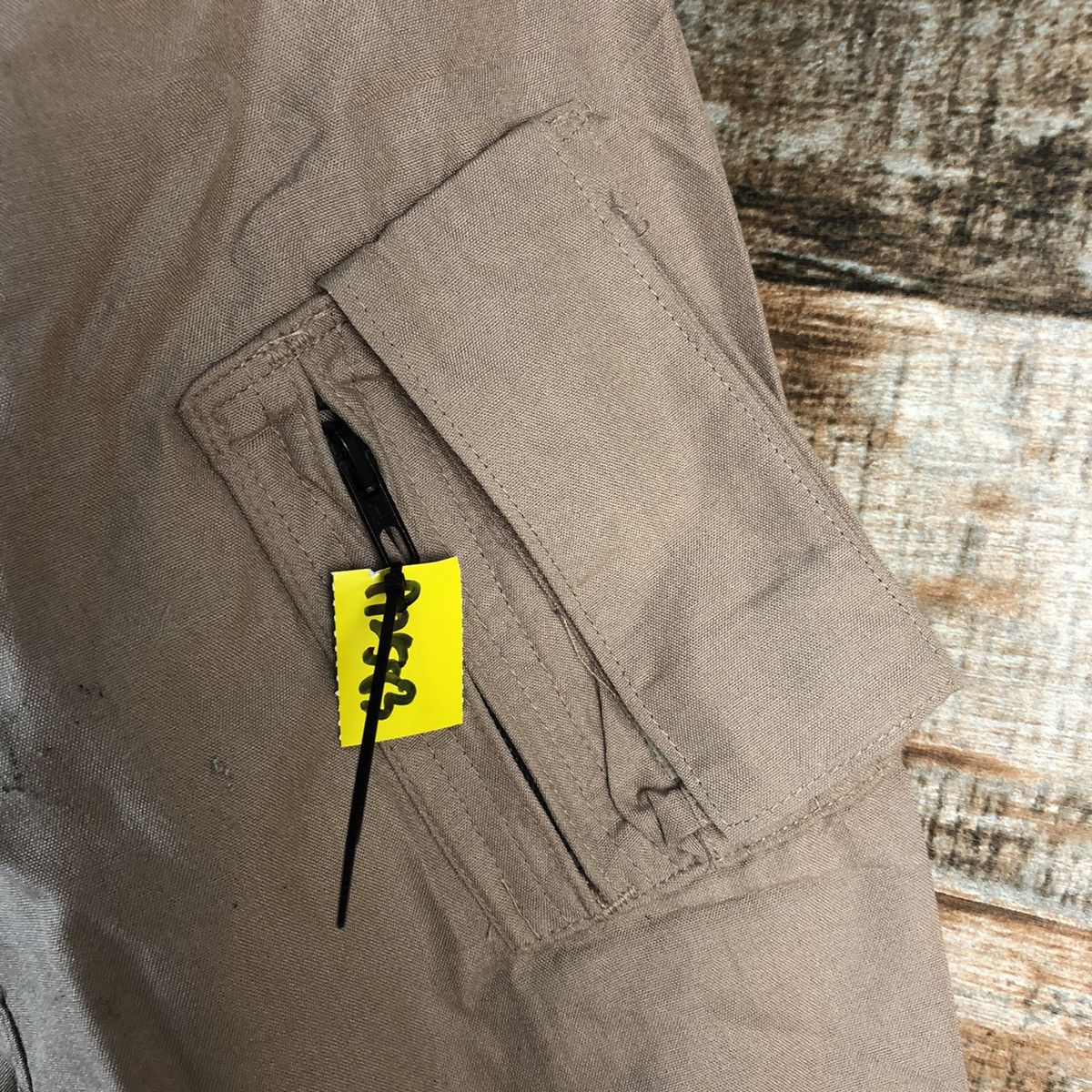 Japanese Brand 42R Brown military coverall Overalls #A2583 Size US 28 / EU 44 - 7 Thumbnail
