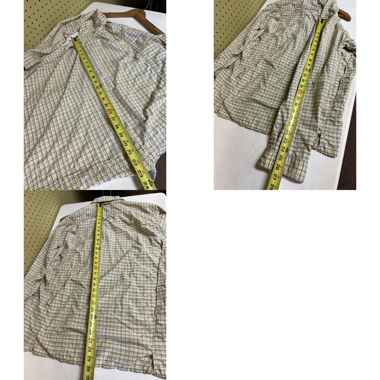 ExOfficio Vented ExOfficio Shirt Button-Up Plaid LS Men M Multicolor Nylon Insect Shield Long Sleeve Mens Size US M / EU 48-50 / 2 - 8 Thumbnail