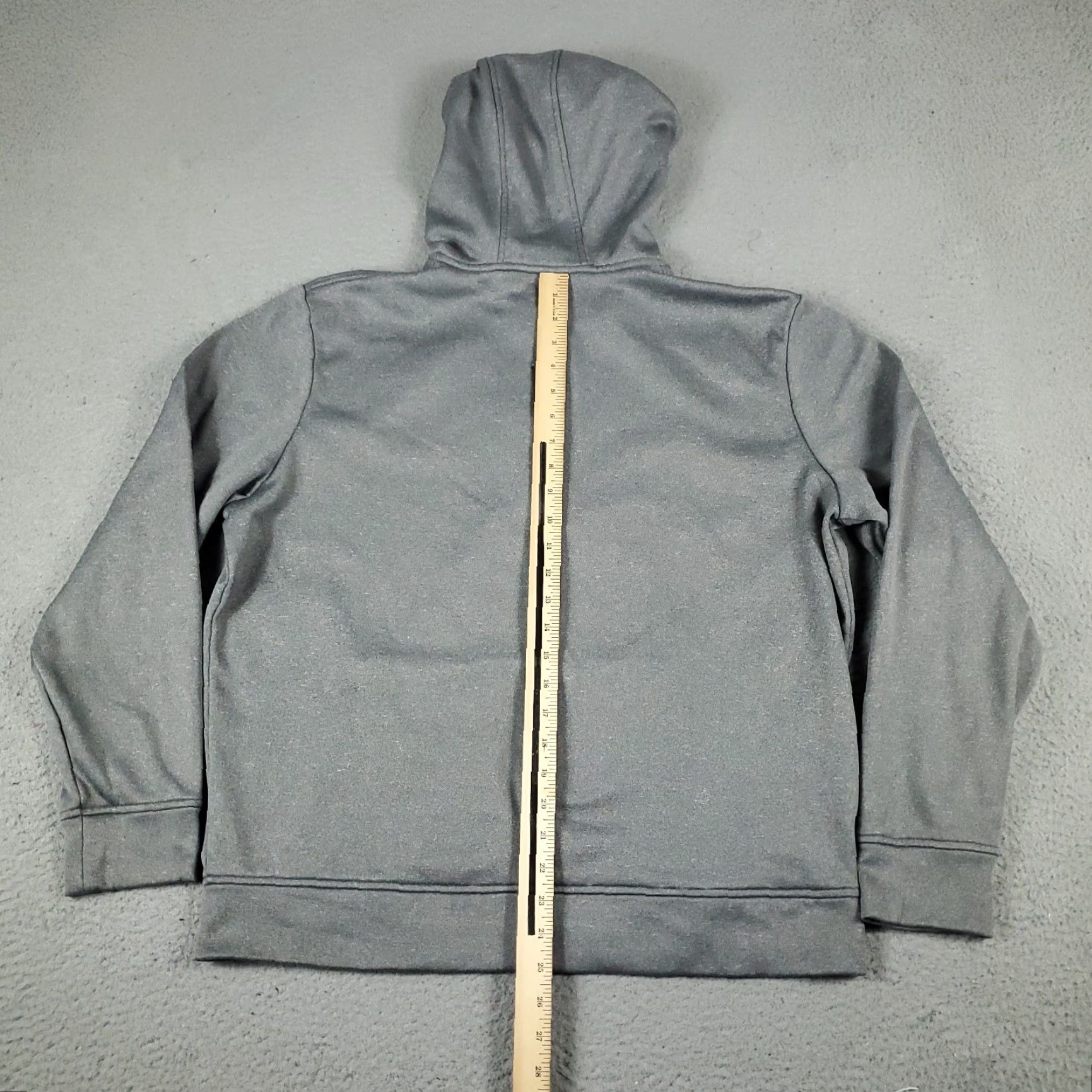 Under Armour Under Armour Hoodie Mens Large Gray Pullover Sweatshirt Fleece Long Sleeve Size US L / EU 52-54 / 3 - 6 Thumbnail