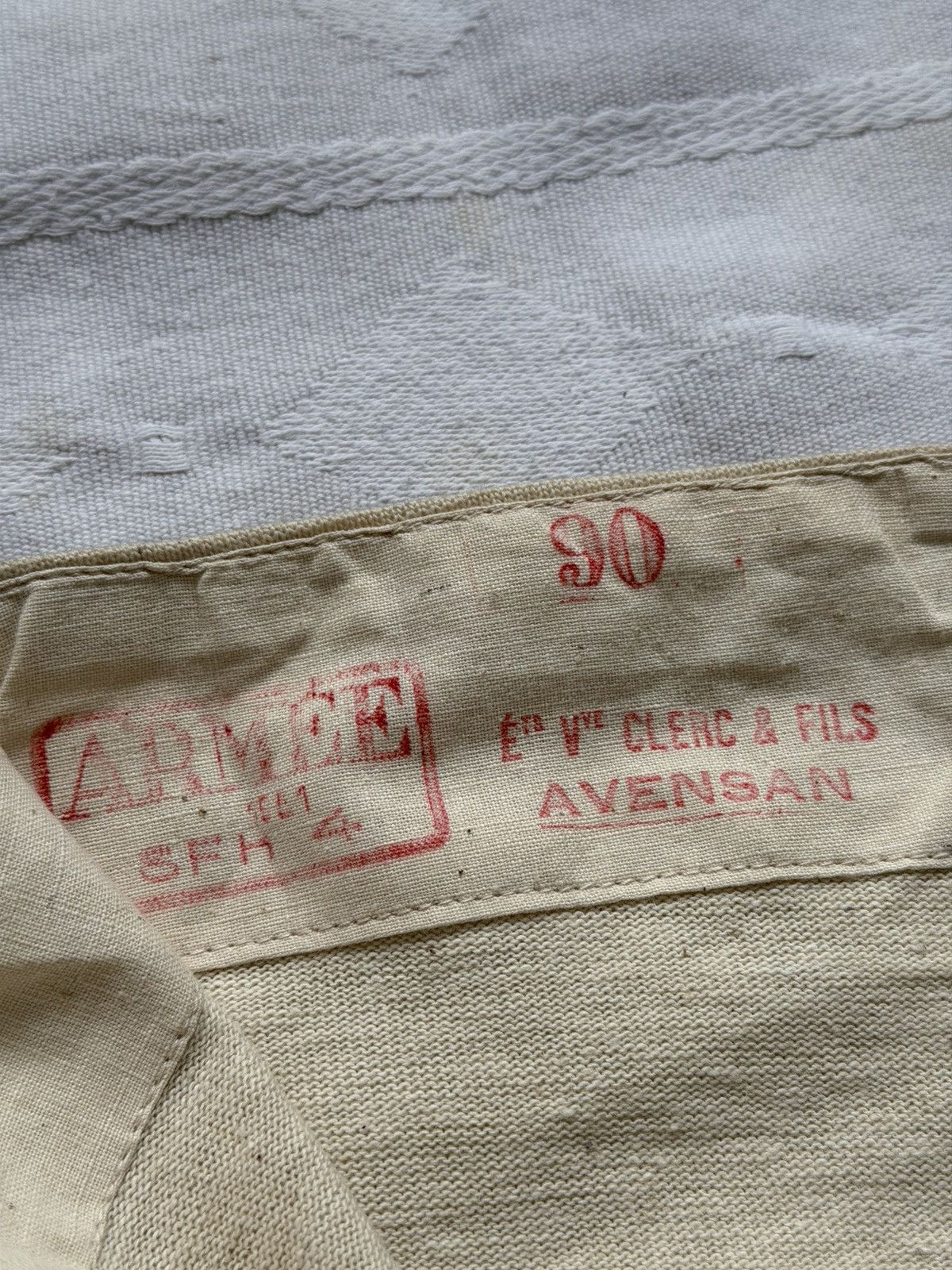 Vintage Vintage 1951 Dated French Military Underwear Thermal Pants Size US 32 / EU 48 - 8 Thumbnail