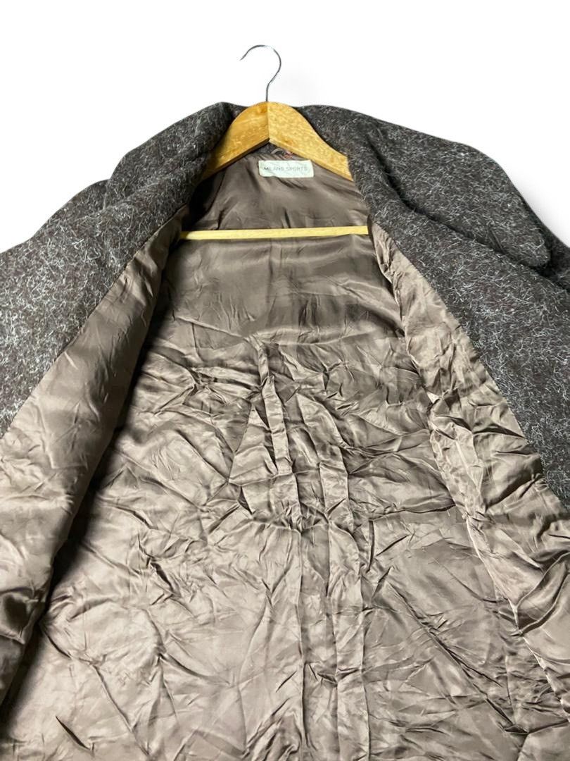 Japanese Brand Vintage MILANO SPORT Double Breasted Wool Coat (137) Size US XS / EU 42 / 0 - 3 Thumbnail