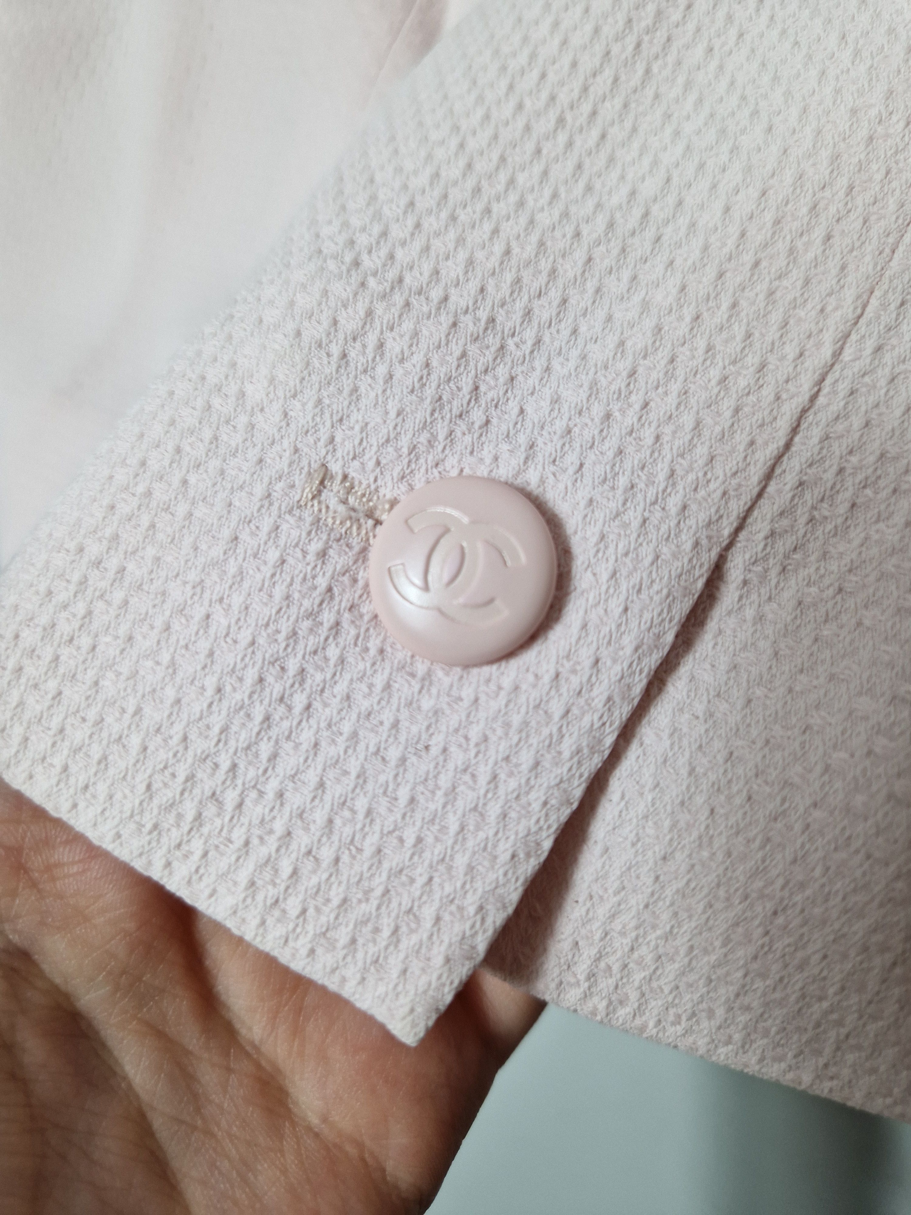 Chanel CHANEL BY KARL LAGERFELD pink mini skirt Size 26" / US 2 / IT 38 - 10 Thumbnail