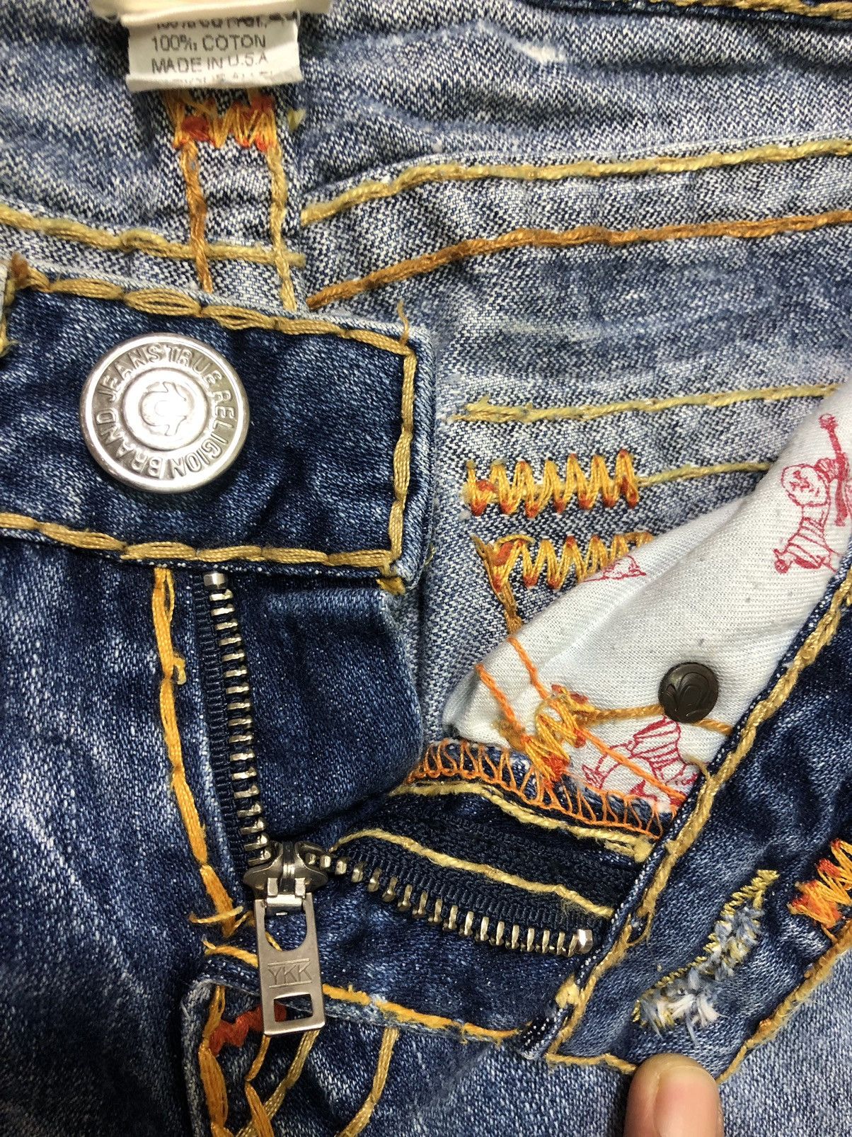True Religion True Religion Joey Super T Denim Size US 30 / EU 46 - 14 Thumbnail
