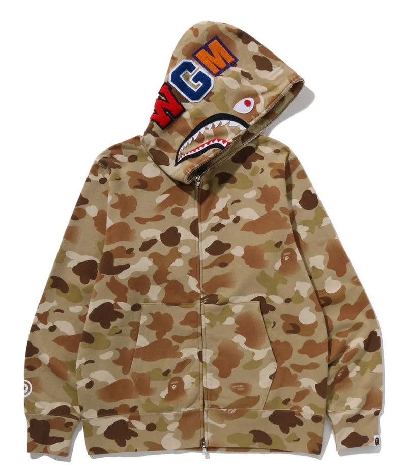Bape Bape Shark Hoodie Size ONE SIZE - 1 Thumbnail