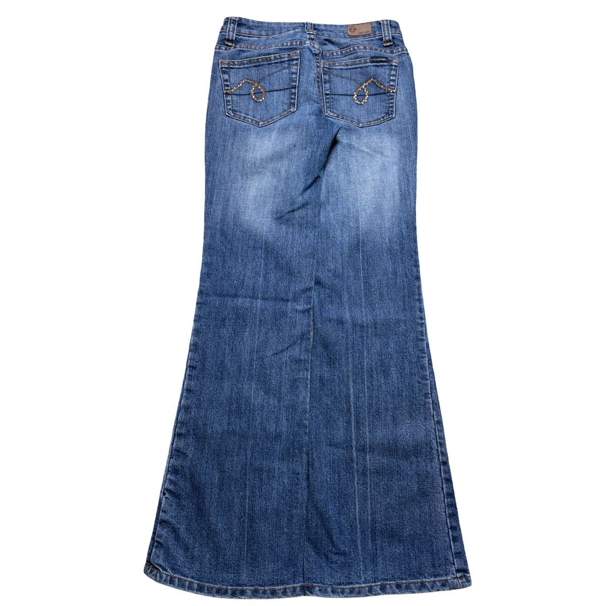 Other Vintage Y2K Refuge Light Wash Jeans Flare Low Rise Sz 5 28" Size 28" / US 6 / IT 42 - 8 Thumbnail