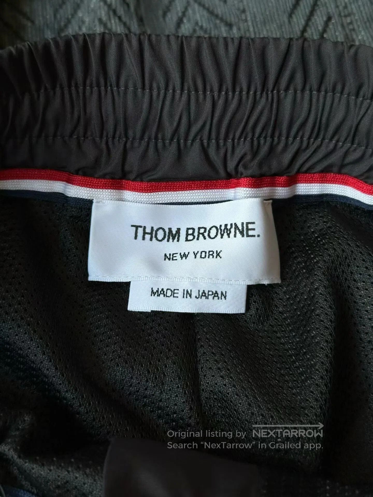 Thom Browne thom browne black nylon sports pants. Size US 38 / EU 54 - 3 Thumbnail