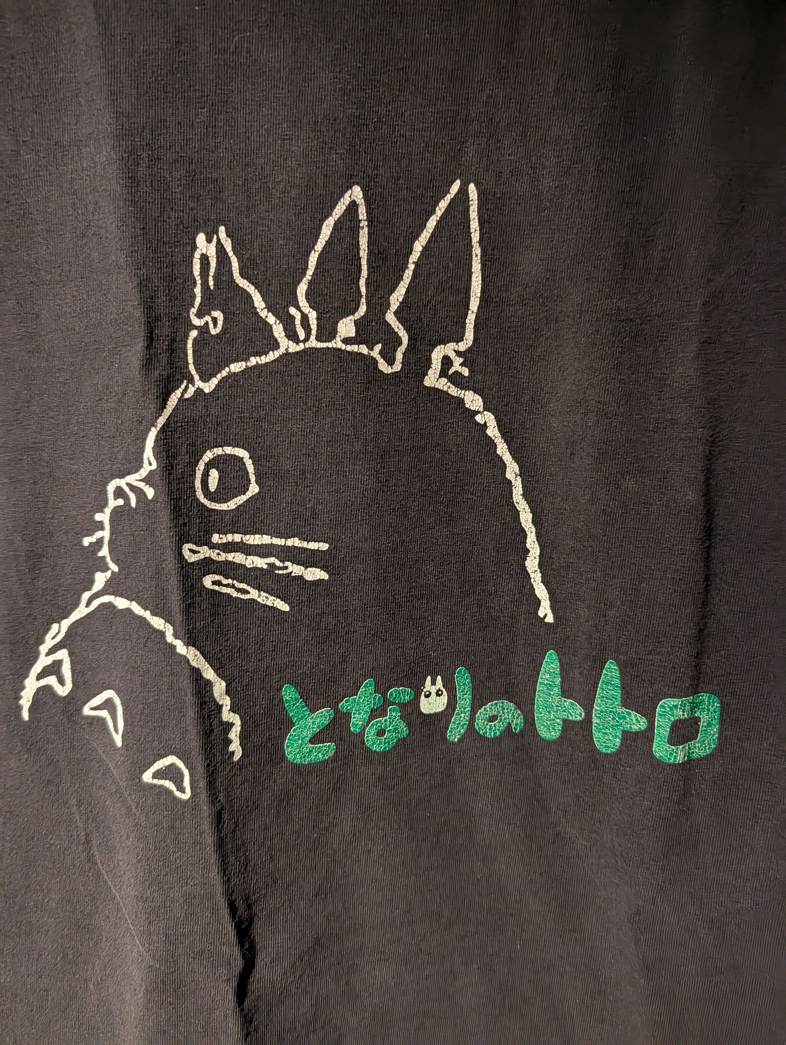 Anime Vintage Y2K My Neighbor Totoro Studio Ghibli Anime T-Shirt Size US S / EU 44-46 / 1 - 2 Thumbnail