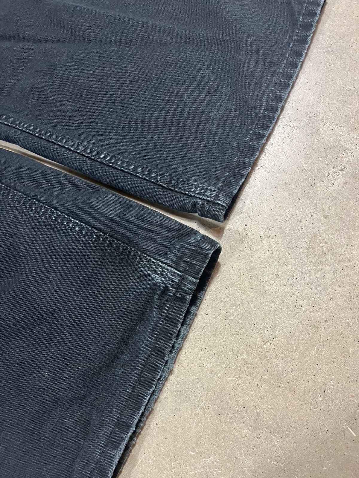 Carhartt Carhartt B11 BLK Work Pants Faded Black 40x30 Size US 40 / EU 56 - 6 Thumbnail
