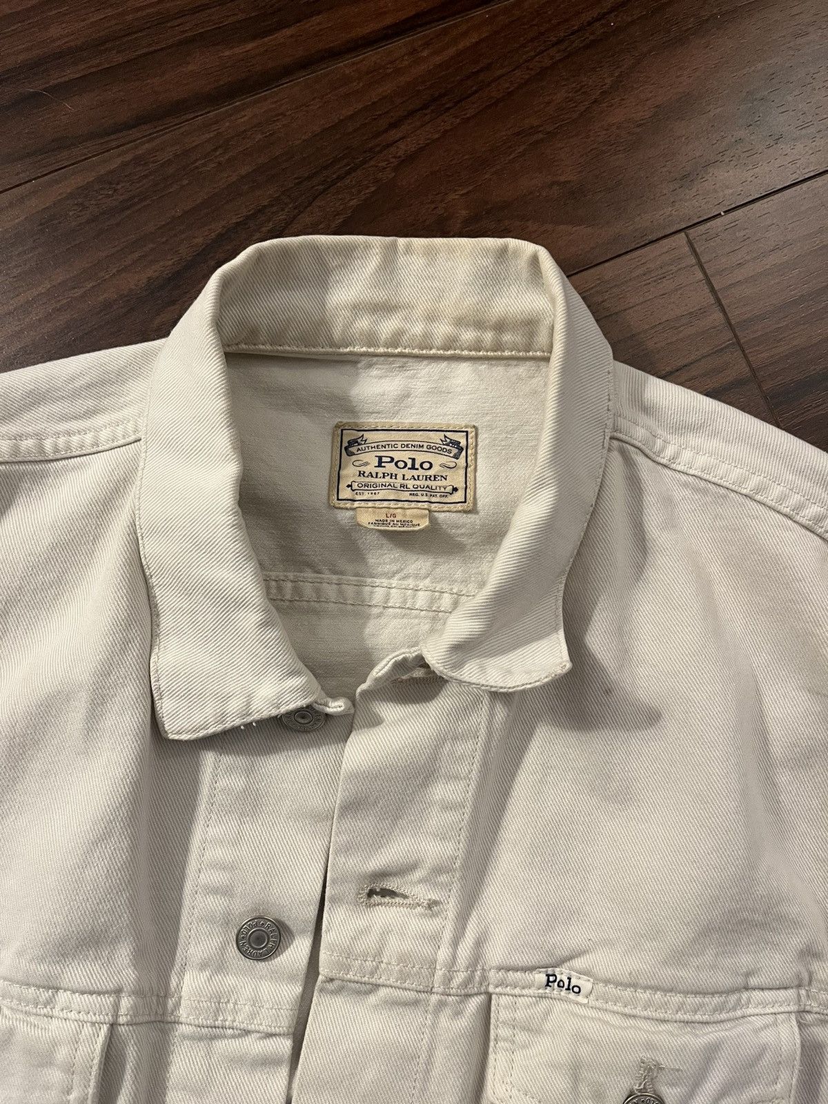 Polo Ralph Lauren Vintage denim jacket polo rrl Size US L / EU 52-54 / 3 - 5 Thumbnail