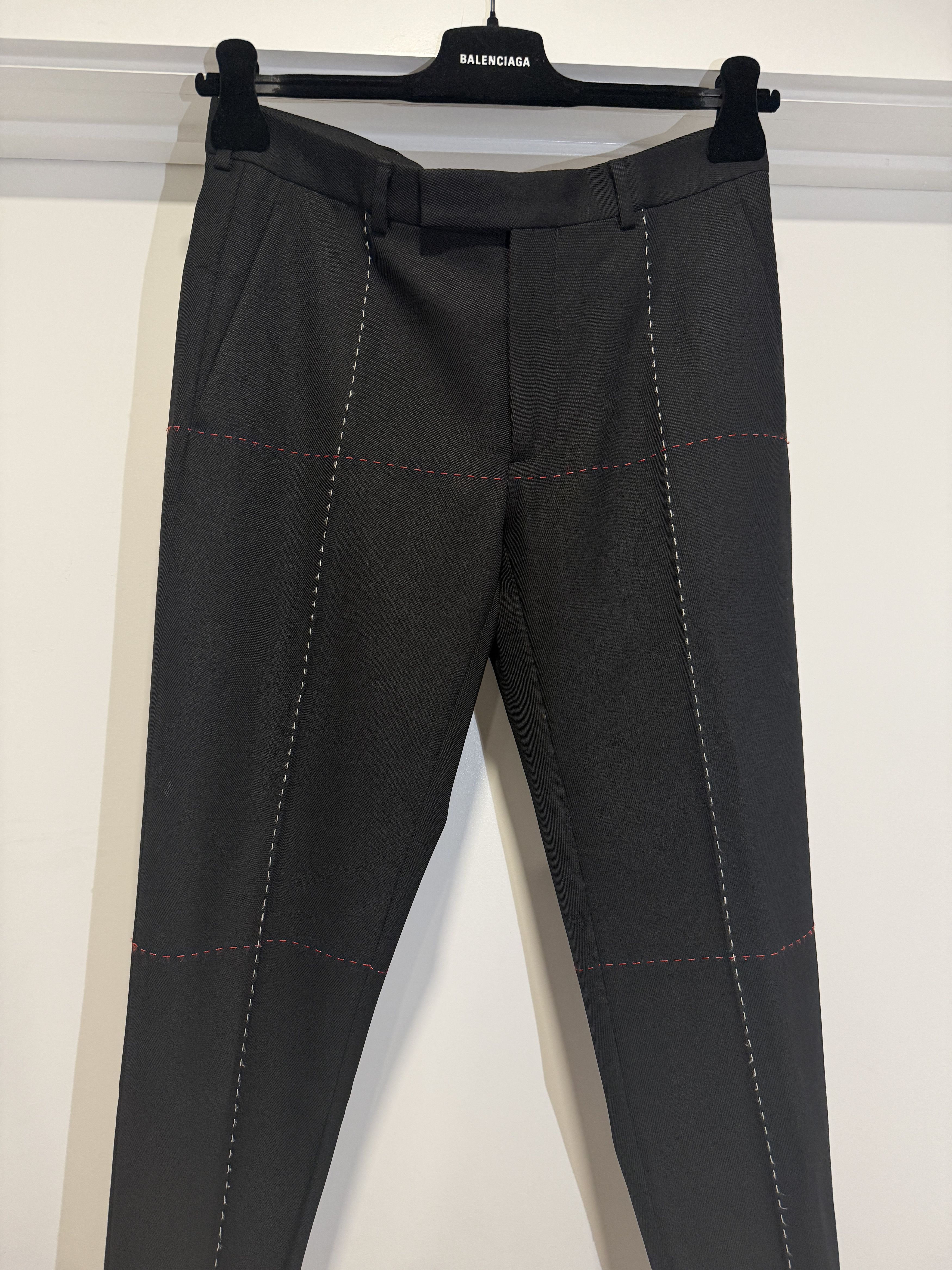 Dior Basting Stitch Suit Size 48R - 4 Thumbnail