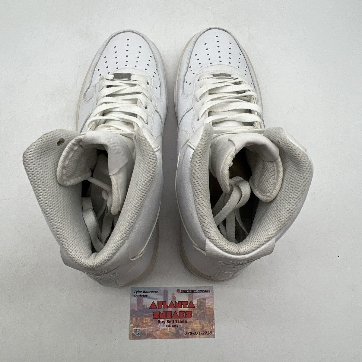 Nike Air Force 1 high white Size US 10 / EU 43 - 6 Thumbnail