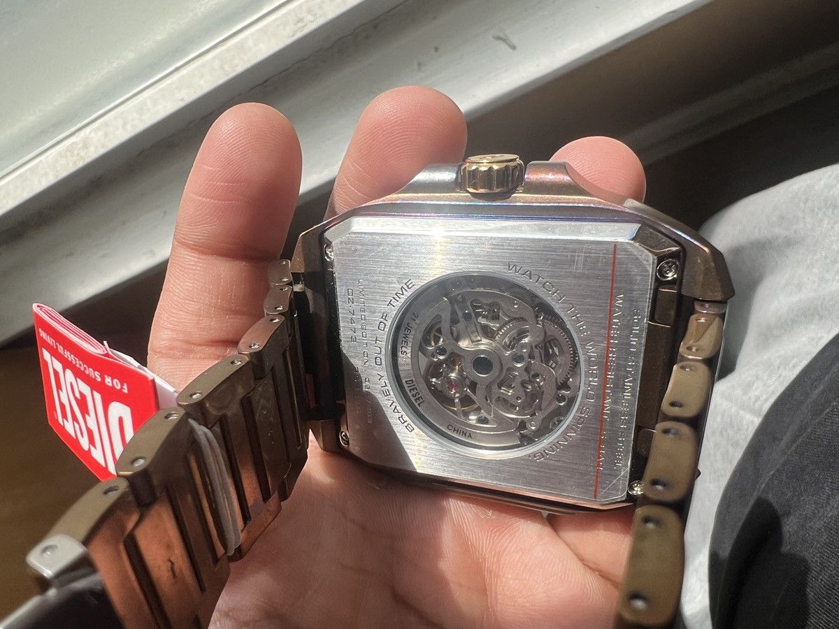 Designer × Diesel DIESEL FLAYED HEAT STAINLESS WATCH Size ONE SIZE - 5 Thumbnail